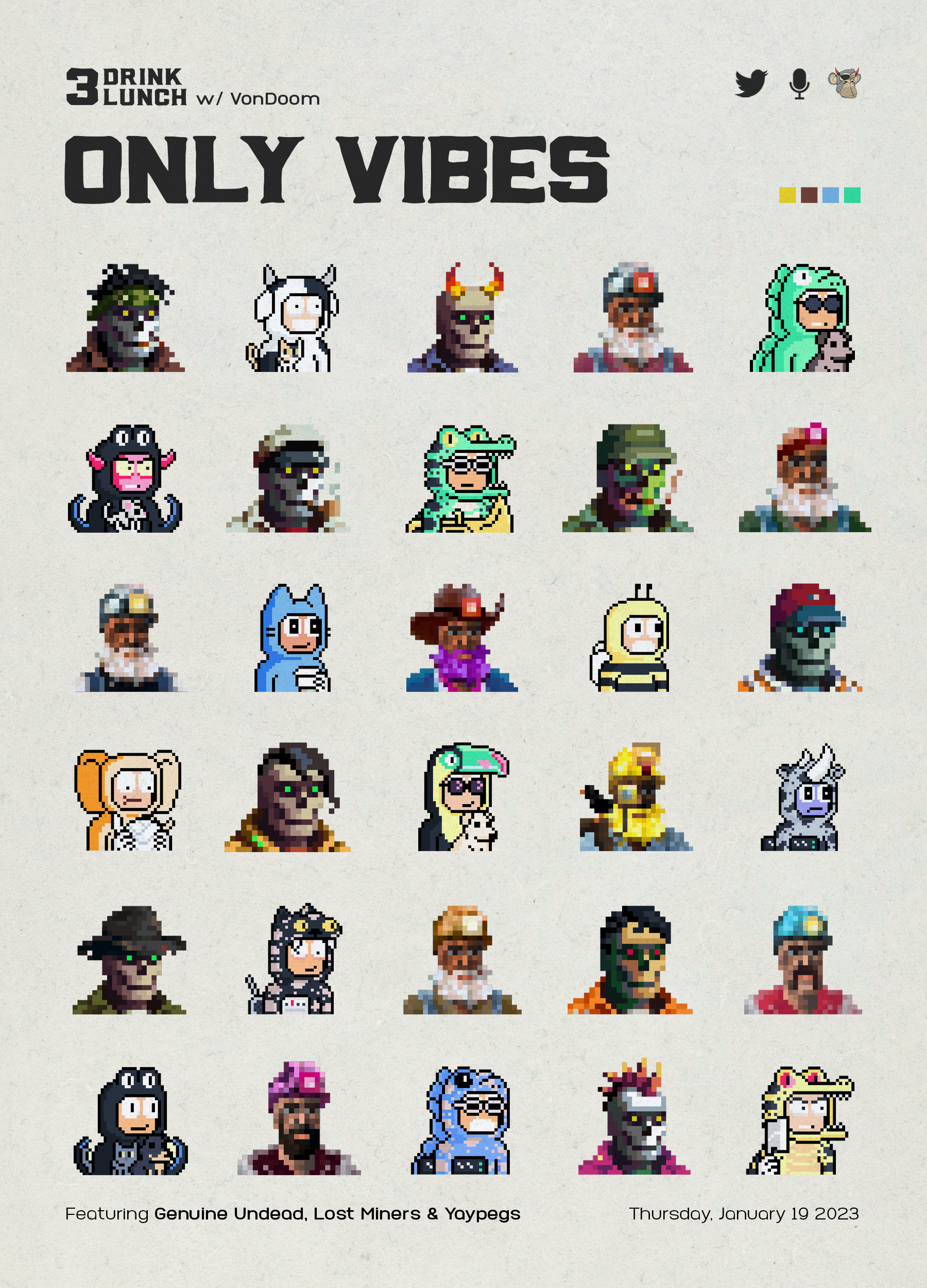 Pixel Powered Only Vibes 1