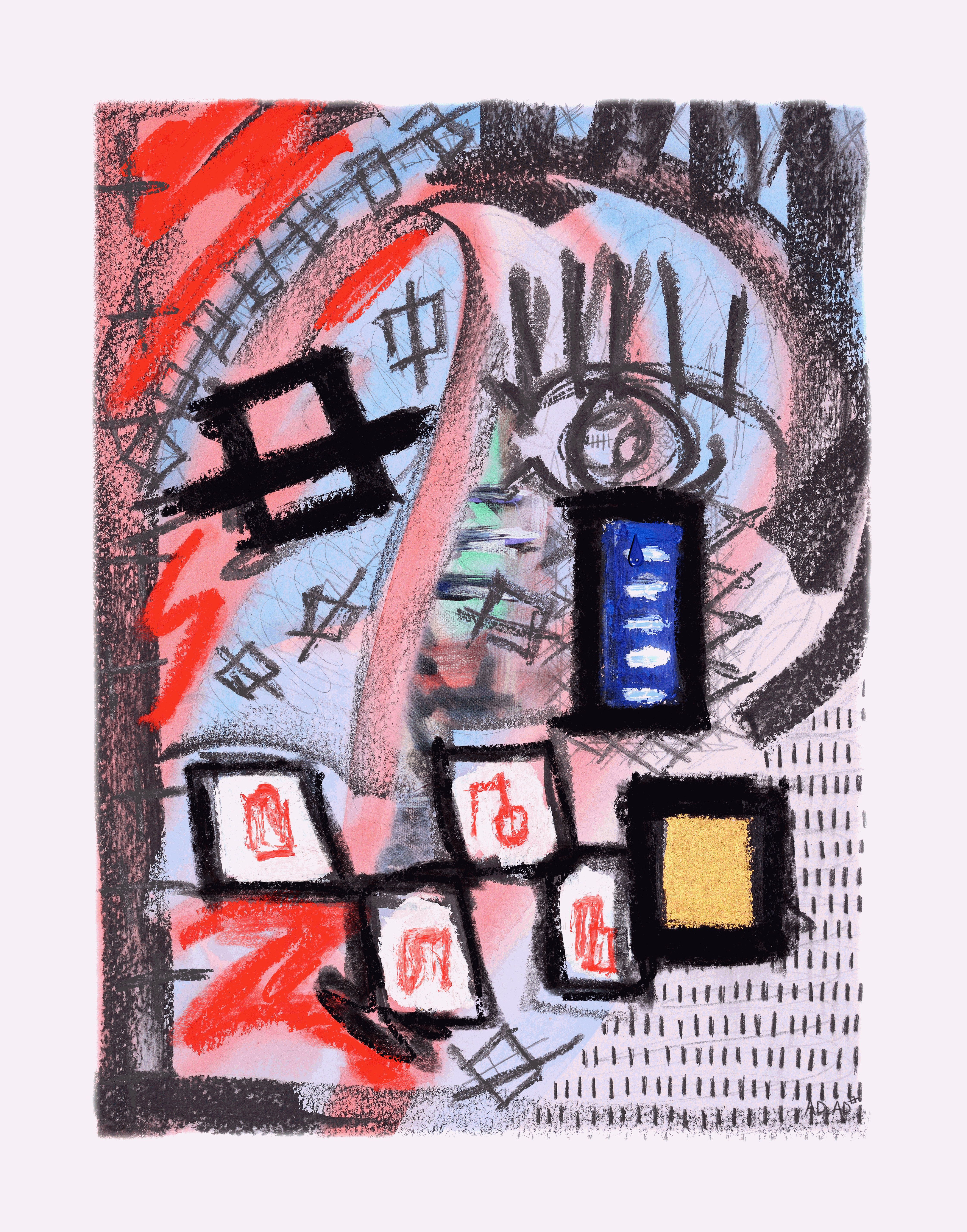 Self-Portrait of a Crypto Artist #17/25