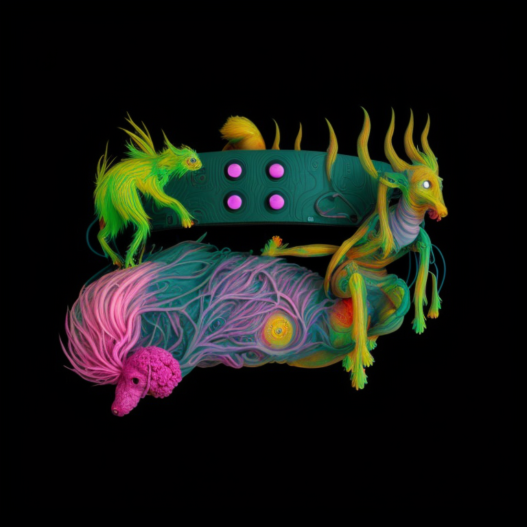Mutant Hound AI Collar #9632