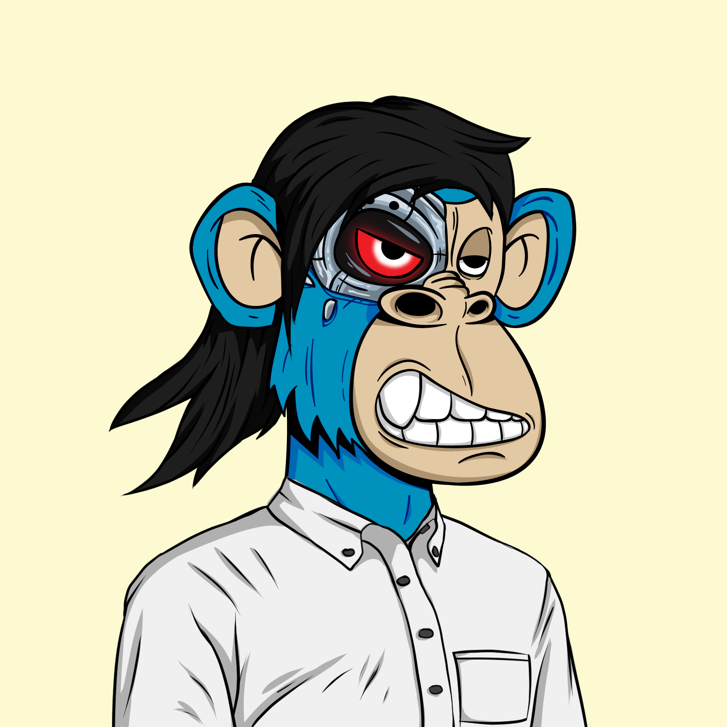 Cyborg Ape Dynasty #2662