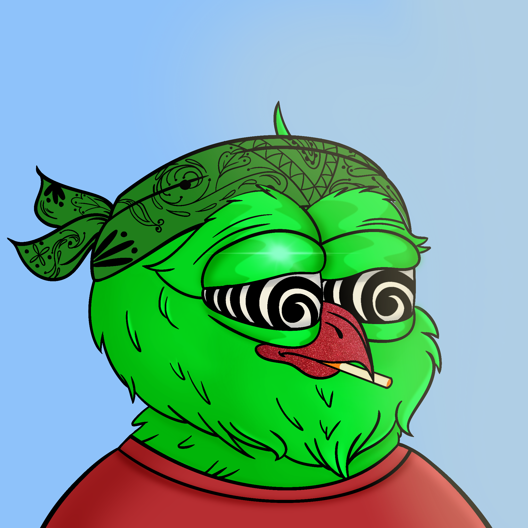 Rare Pepe Birds #6830