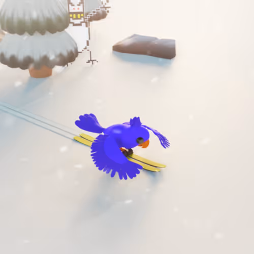 SkiFree Pooly