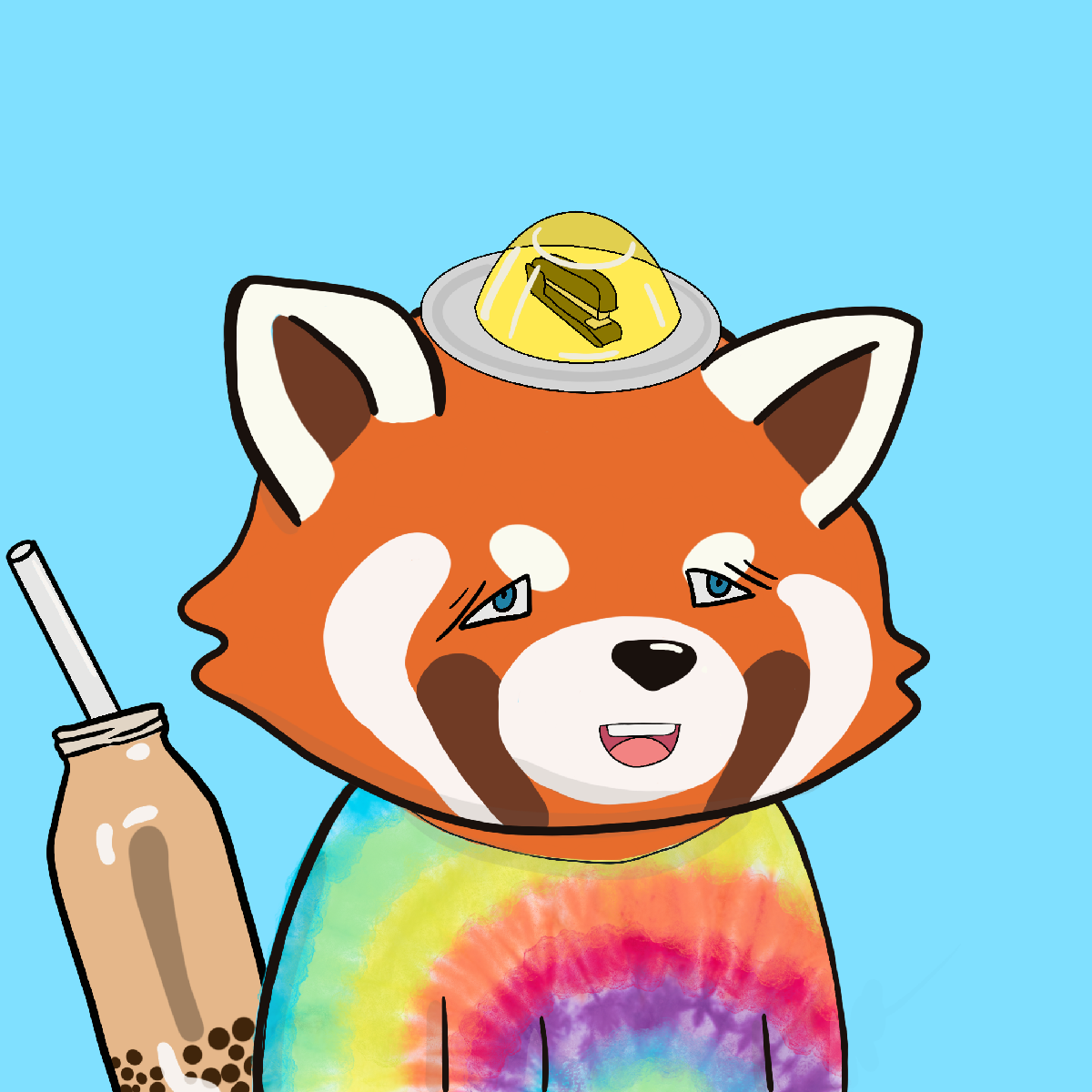 Okay Red Panda #7268