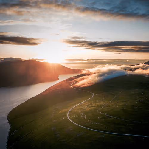 Faroese sunset