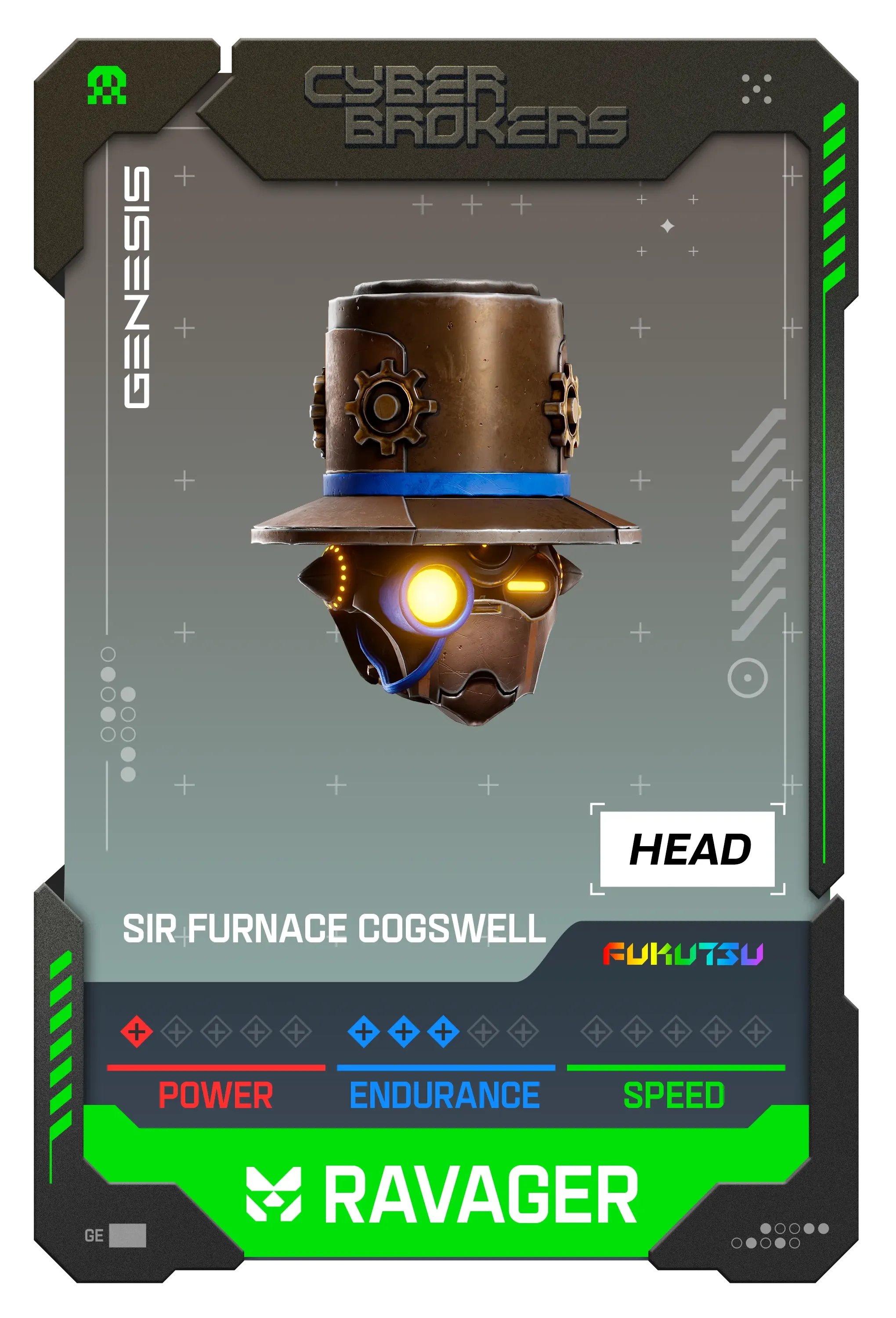 Sir Furnace Cogswell Ravager Head 