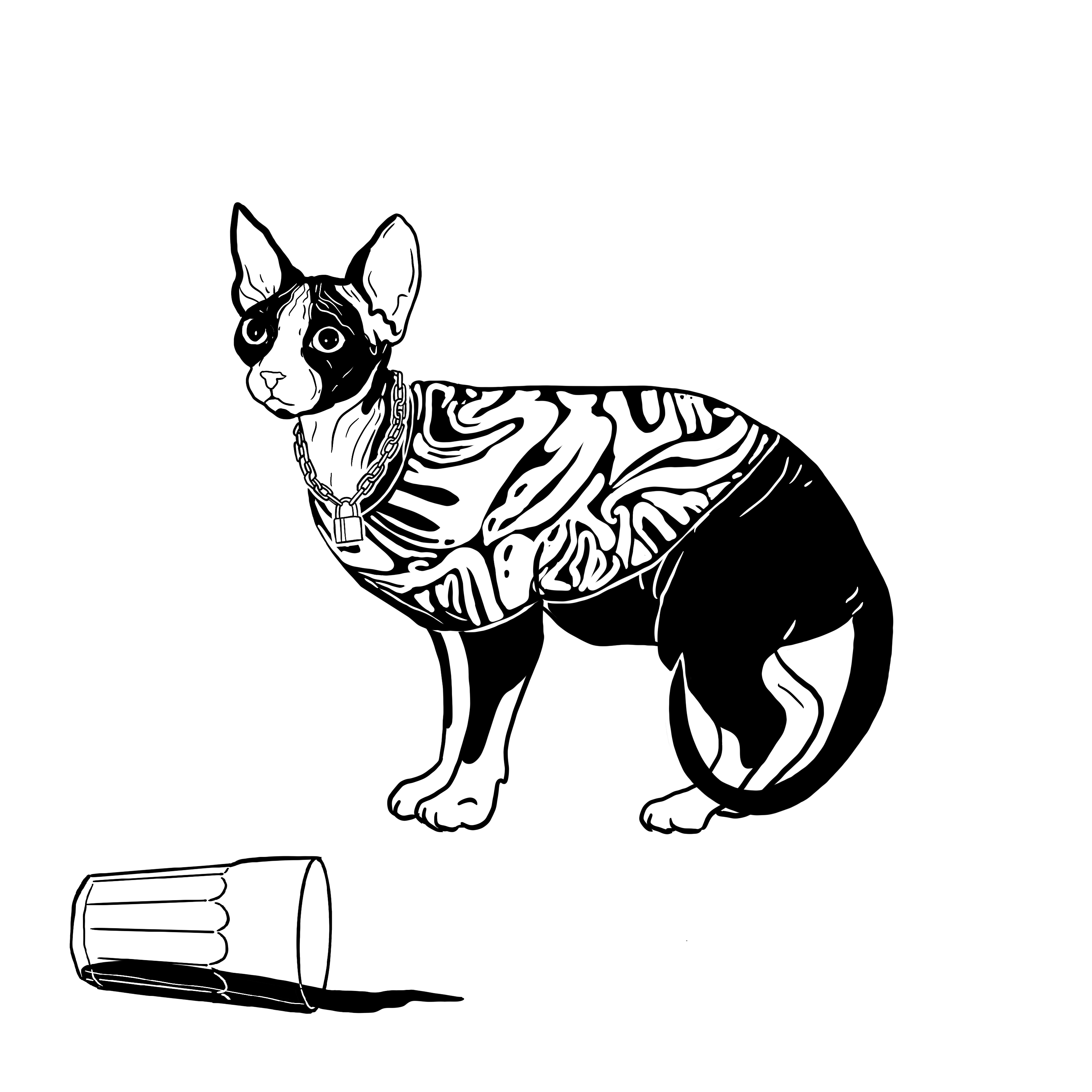 The Sad Cat #1209