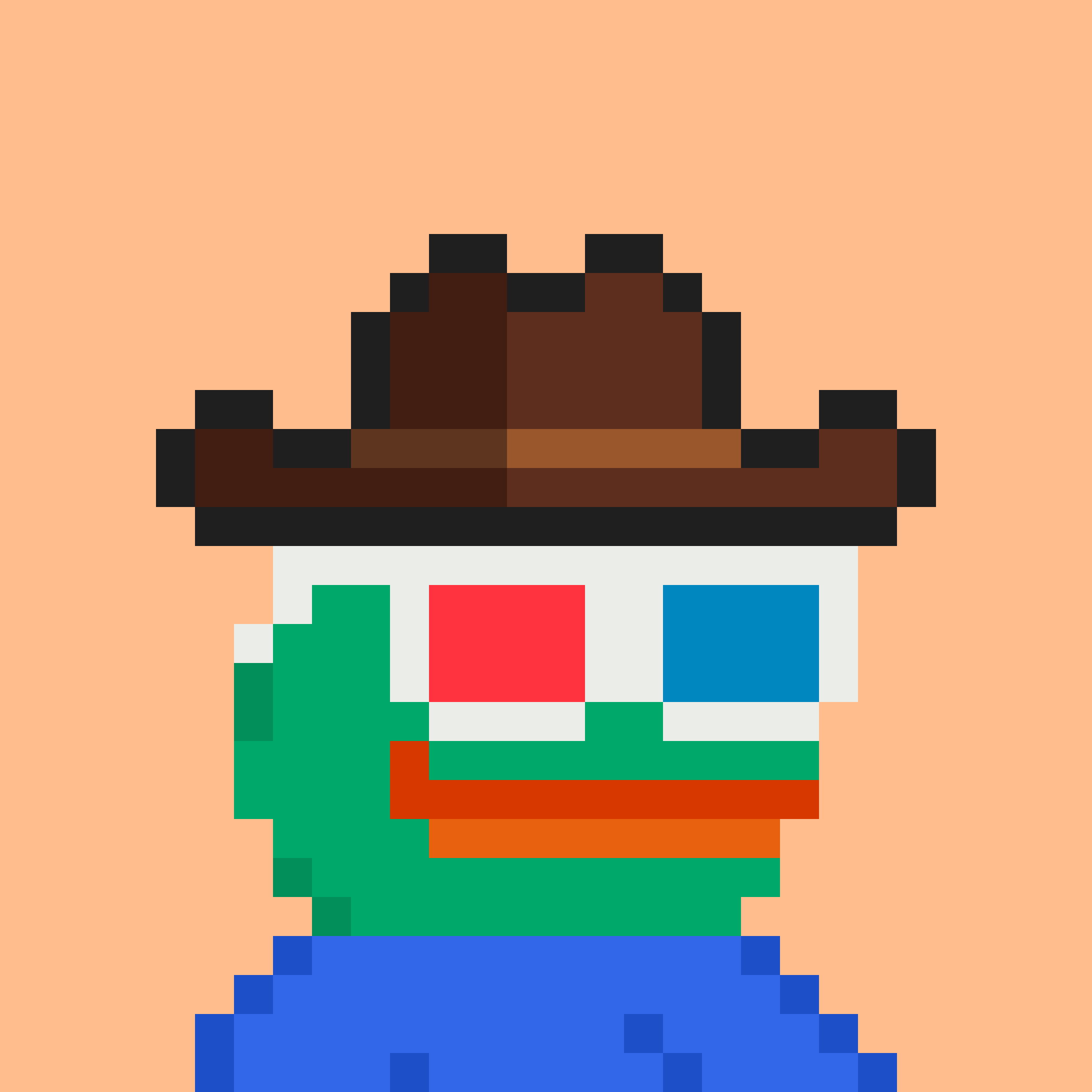 Rare Pixel Pepe #283