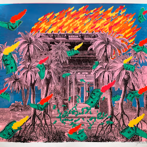 BANK ON FIRE