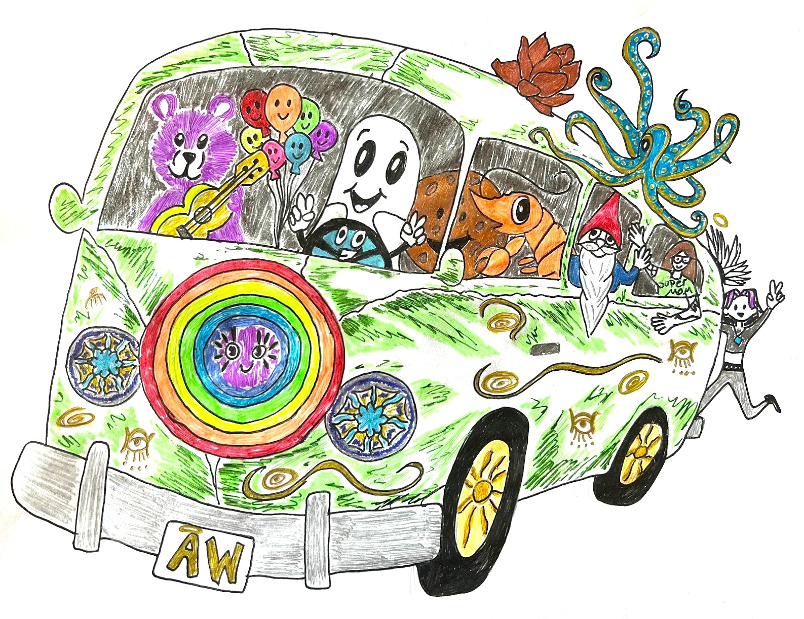 Angels' Wing Party Bus