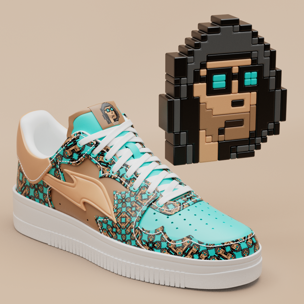 RTFKT PUNK #6529 Sneakers