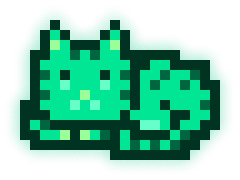 MoonCat #11974: 0x002567dcb3 (accessorized)