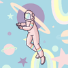 Space Hug #2968 (Right)