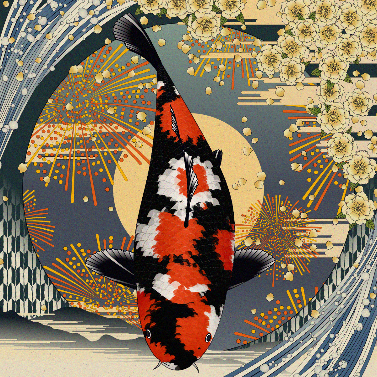 Carp and Seasons #8456