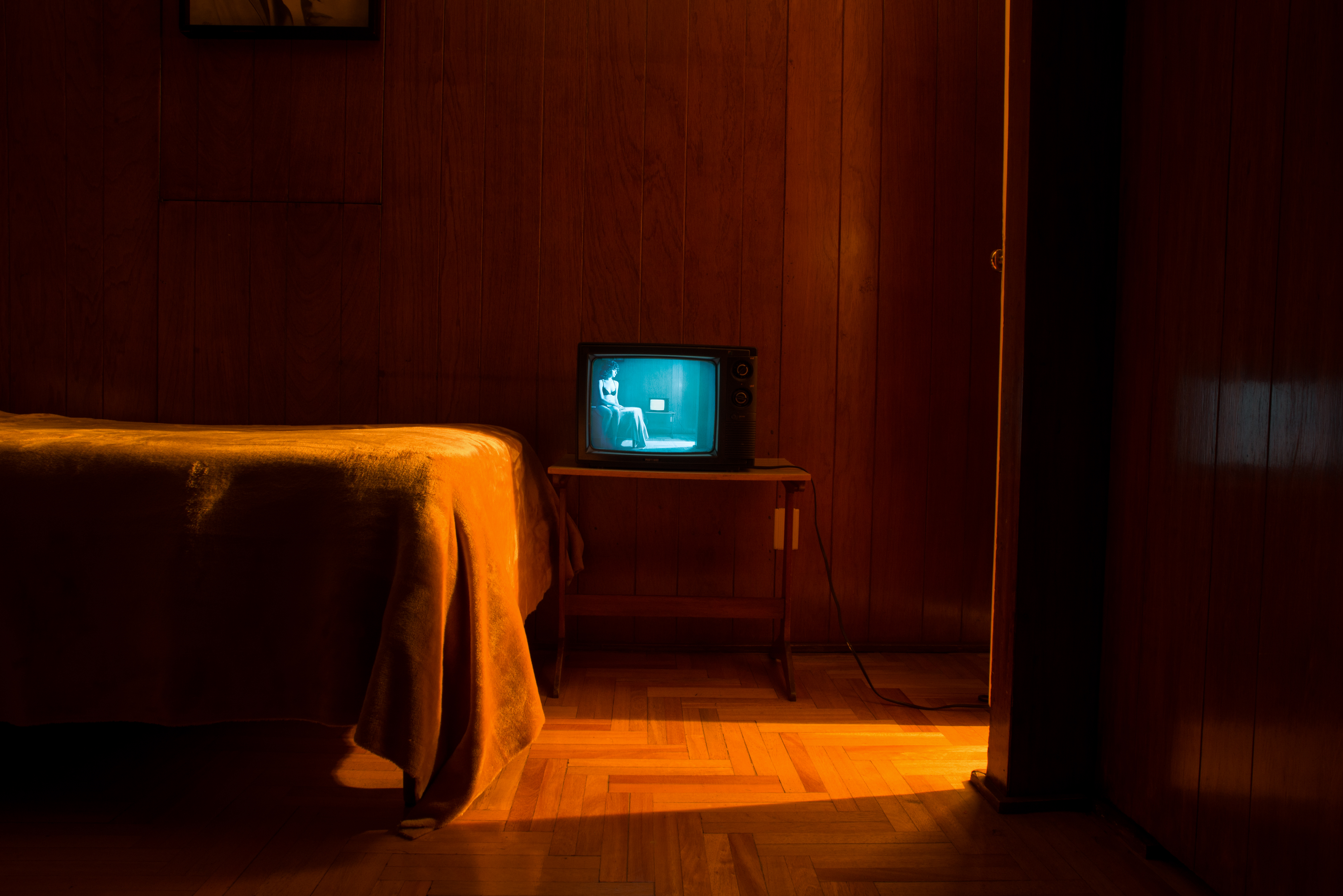 Contained (self-portrait)