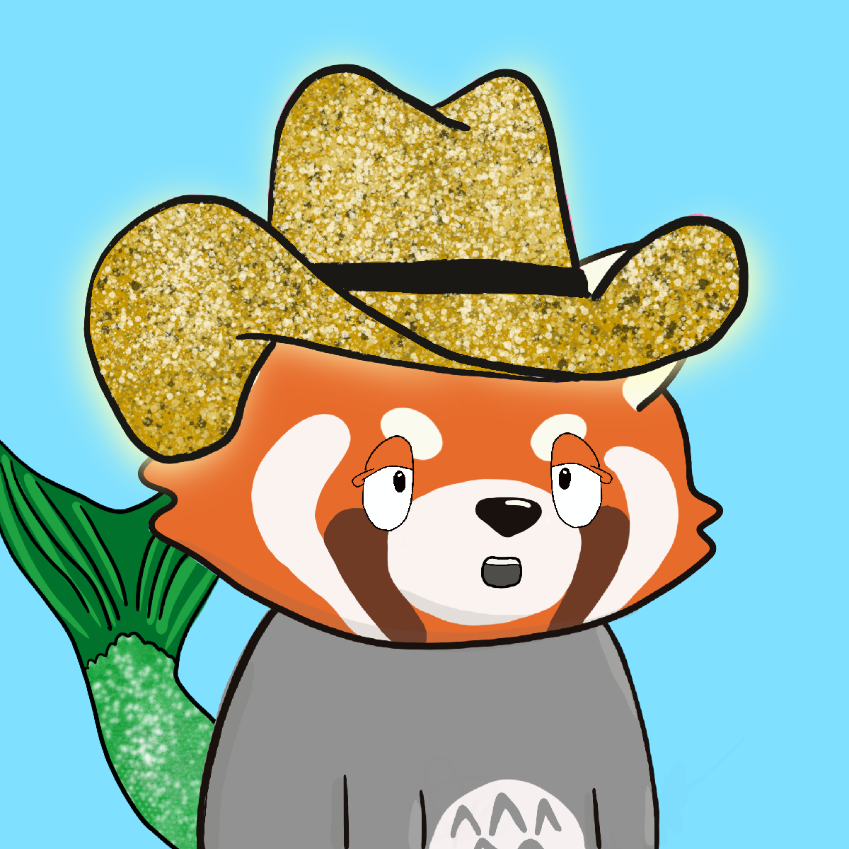 Okay Red Panda #7221