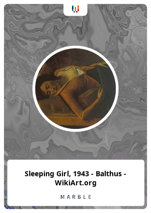 Sleeping Girl, 1943 - Balthus - WikiArt.org