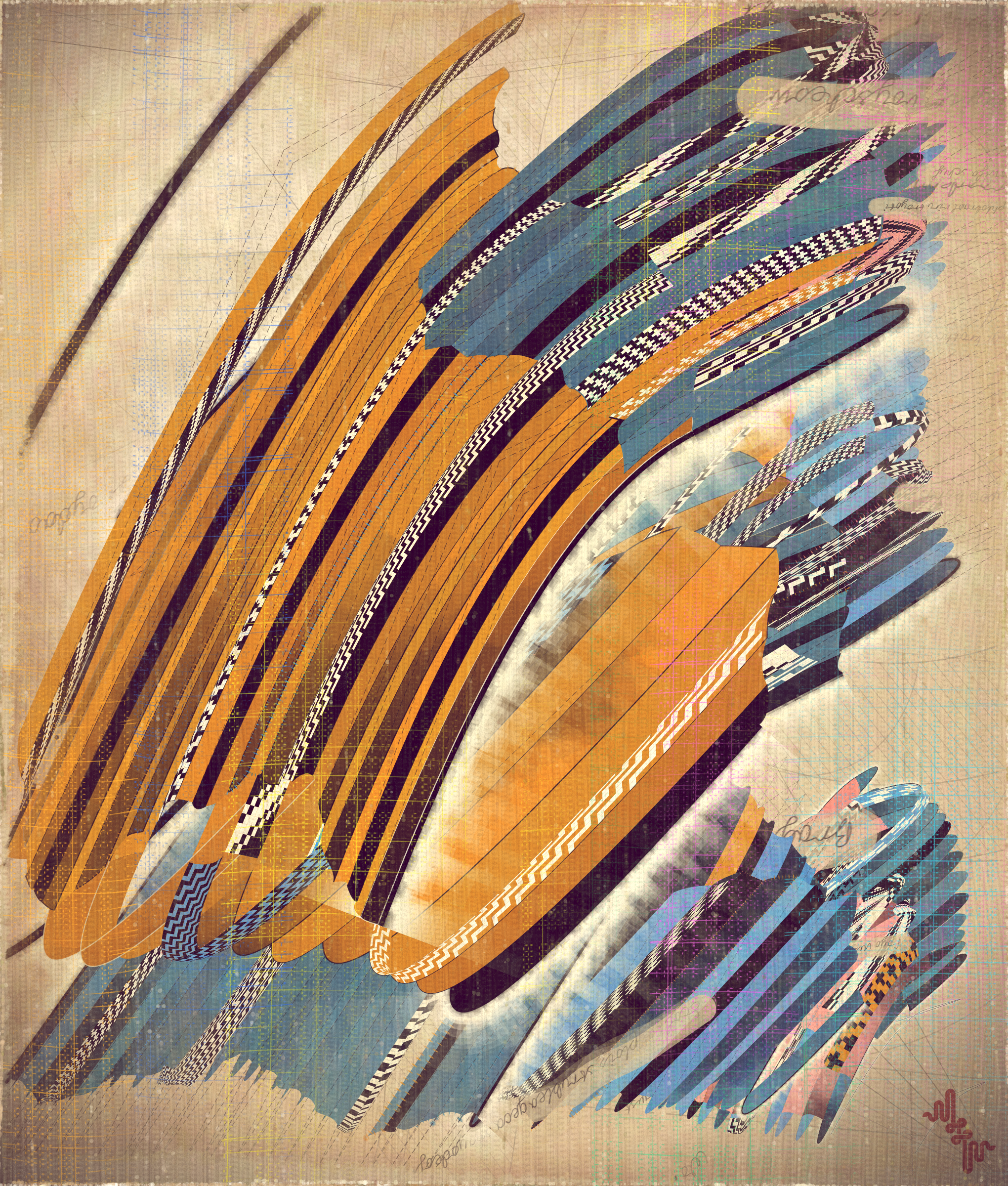 Amplitudes of Canvas #23
