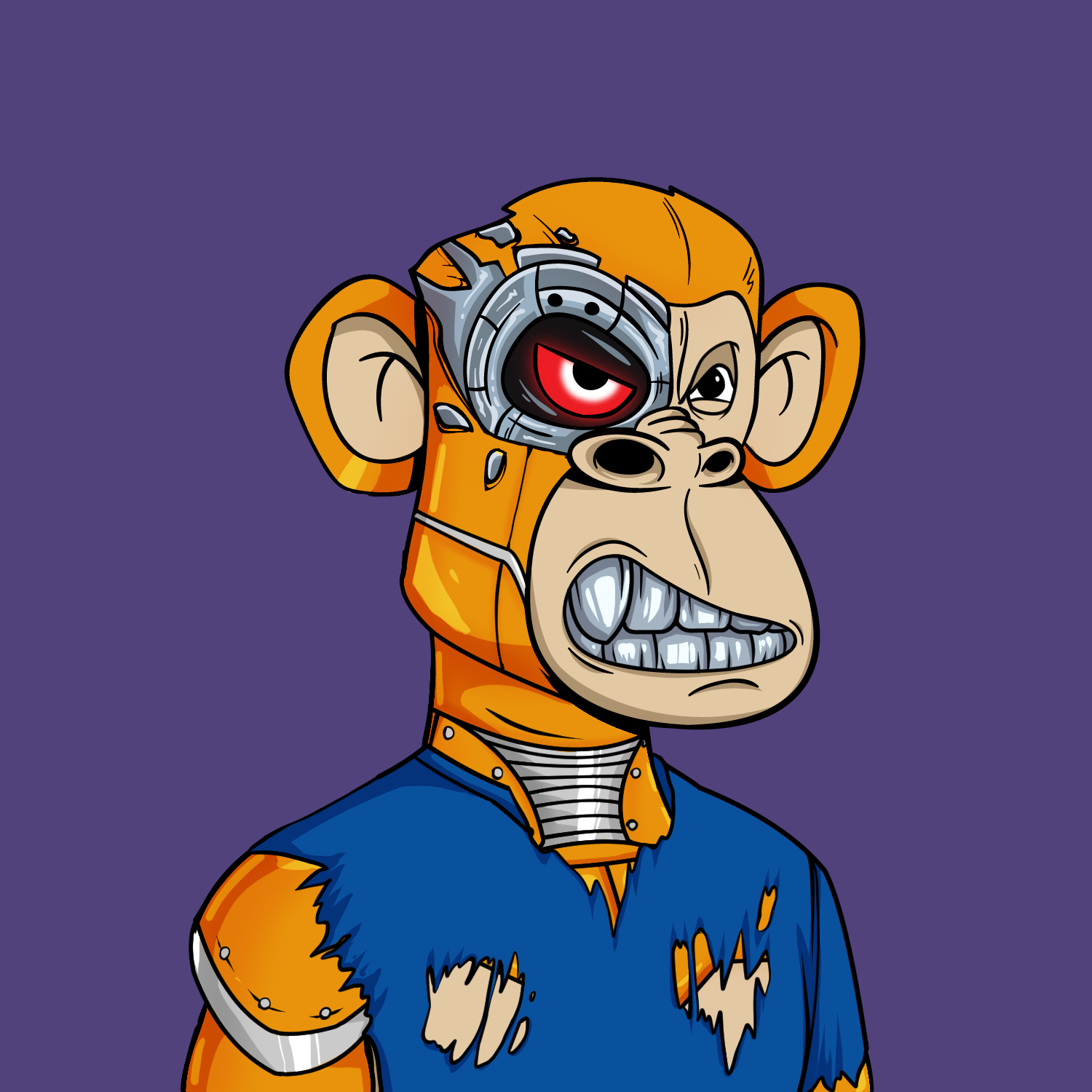 Cyborg Ape Dynasty #2663