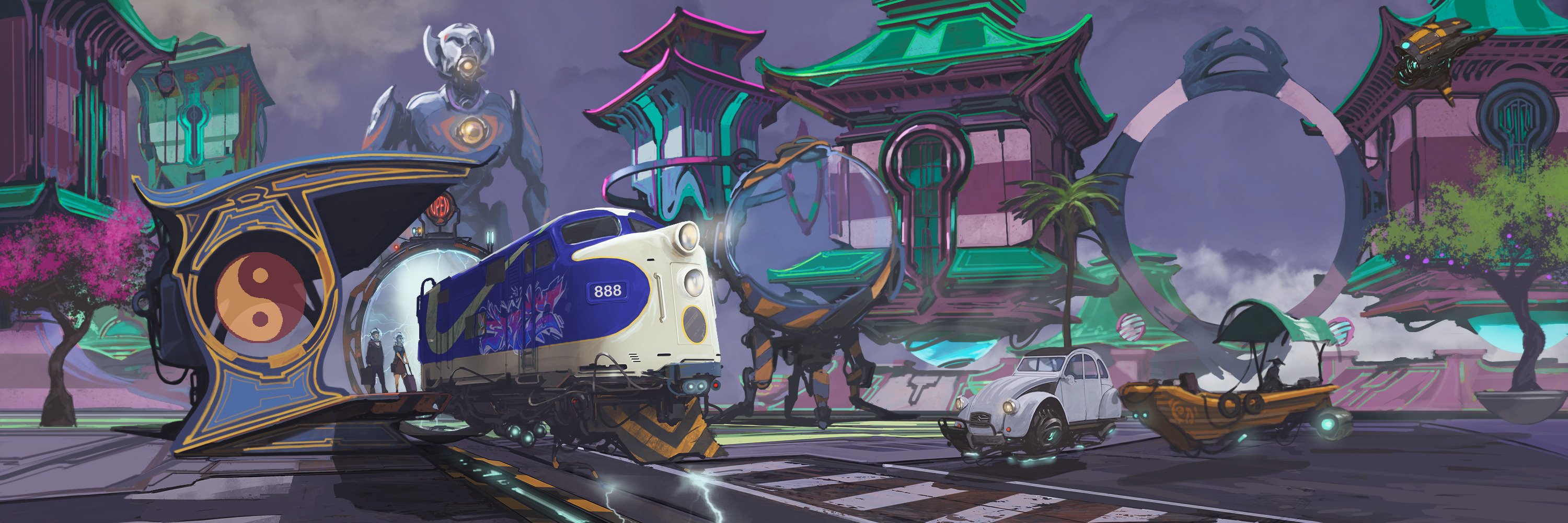 Locomotora #585