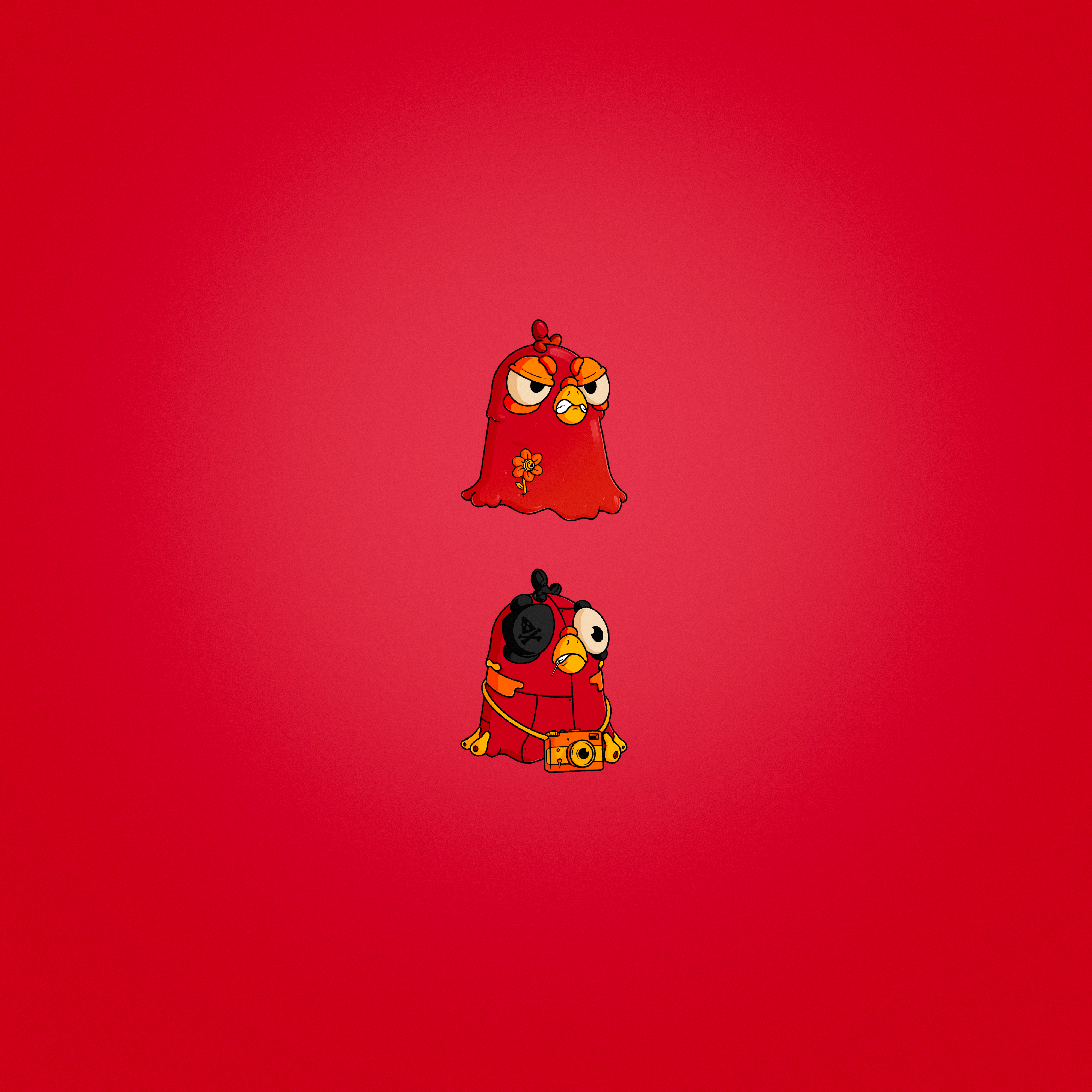 Squabble Heads: Red Pidgies