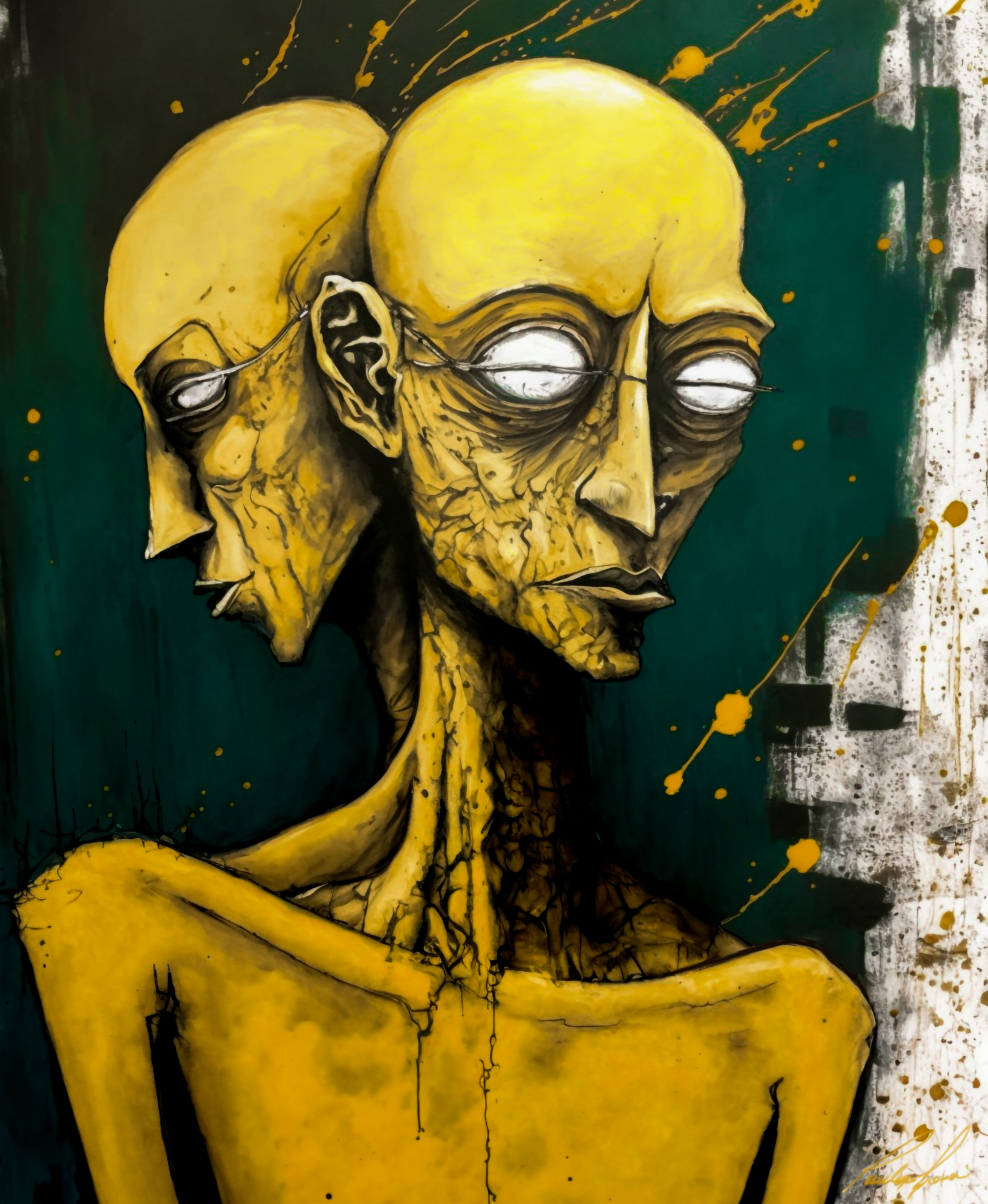 Defeated look