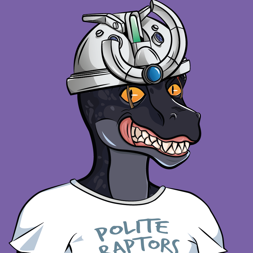 Polite Raptor #1244