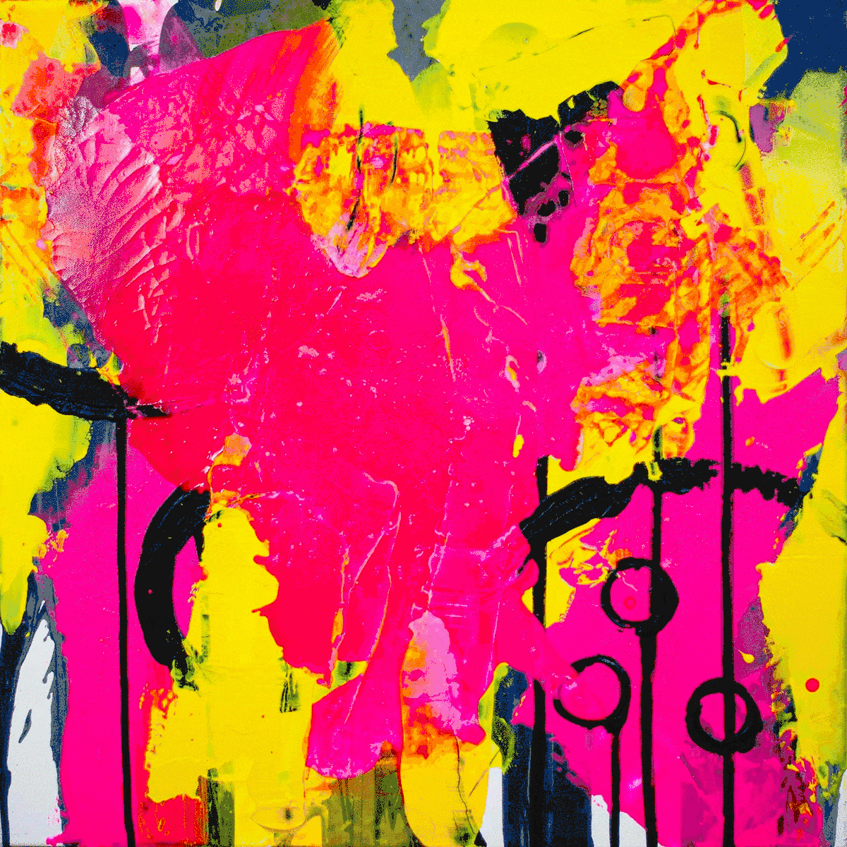 Destroyed Canvas - Number 9 - 2020