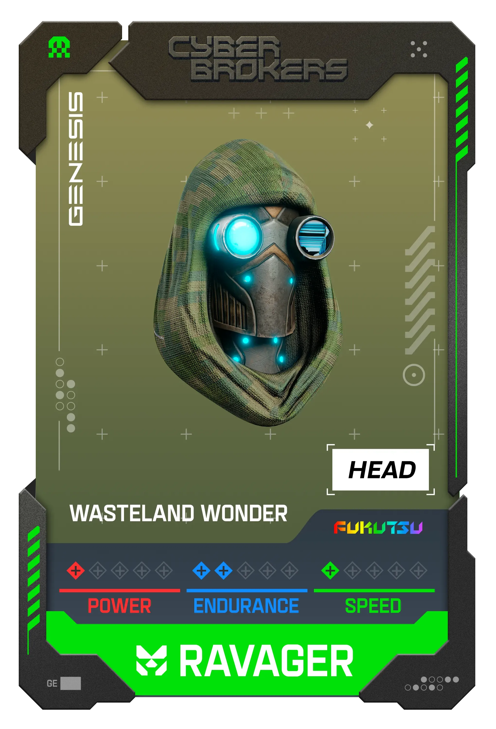 Wasteland Wonder Ravager Head 