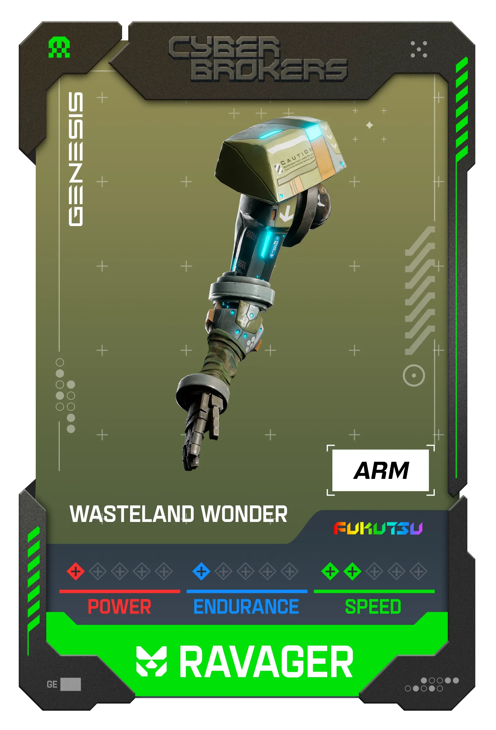 Wasteland Wonder Ravager Arm 