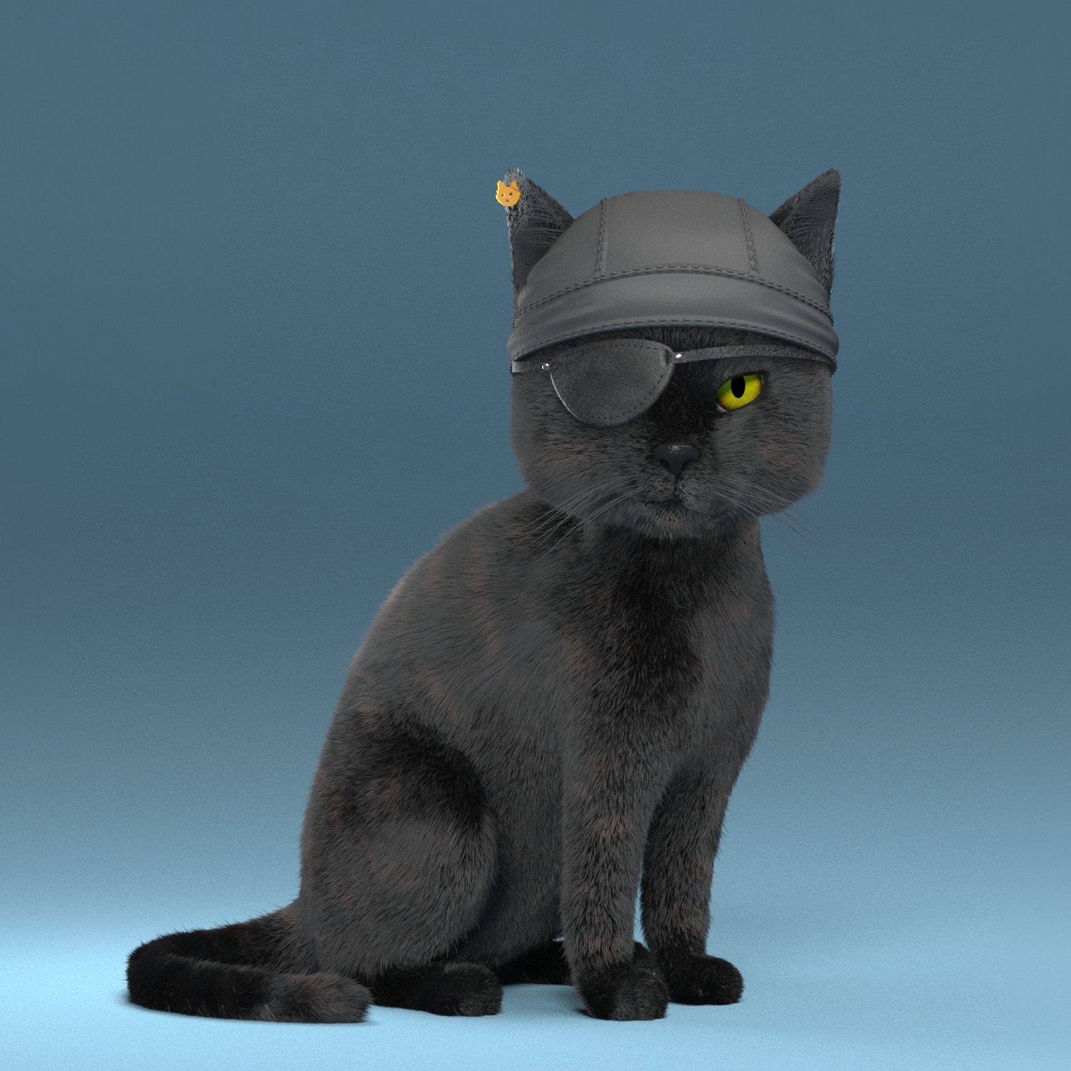Fluffy PunkCat #5460