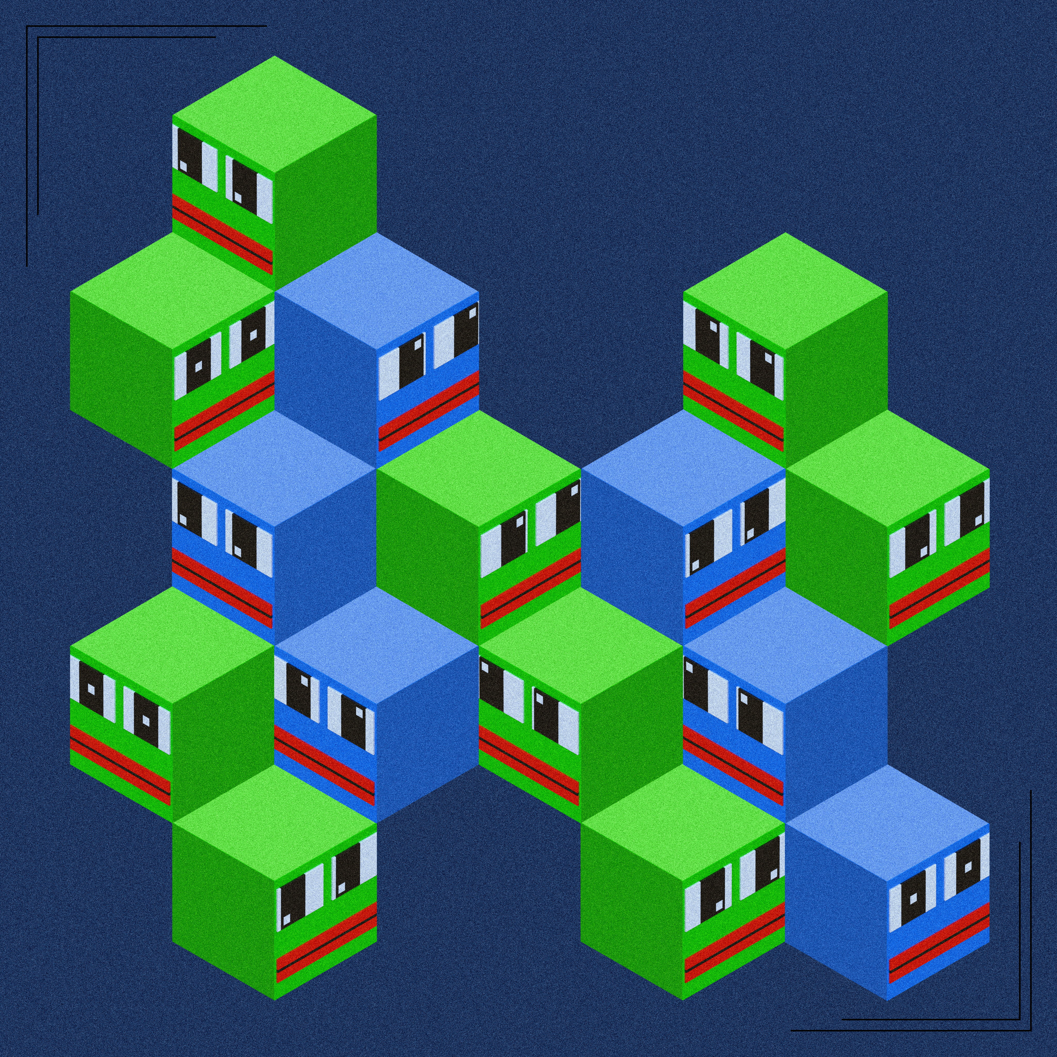 Isometric Pepe #34