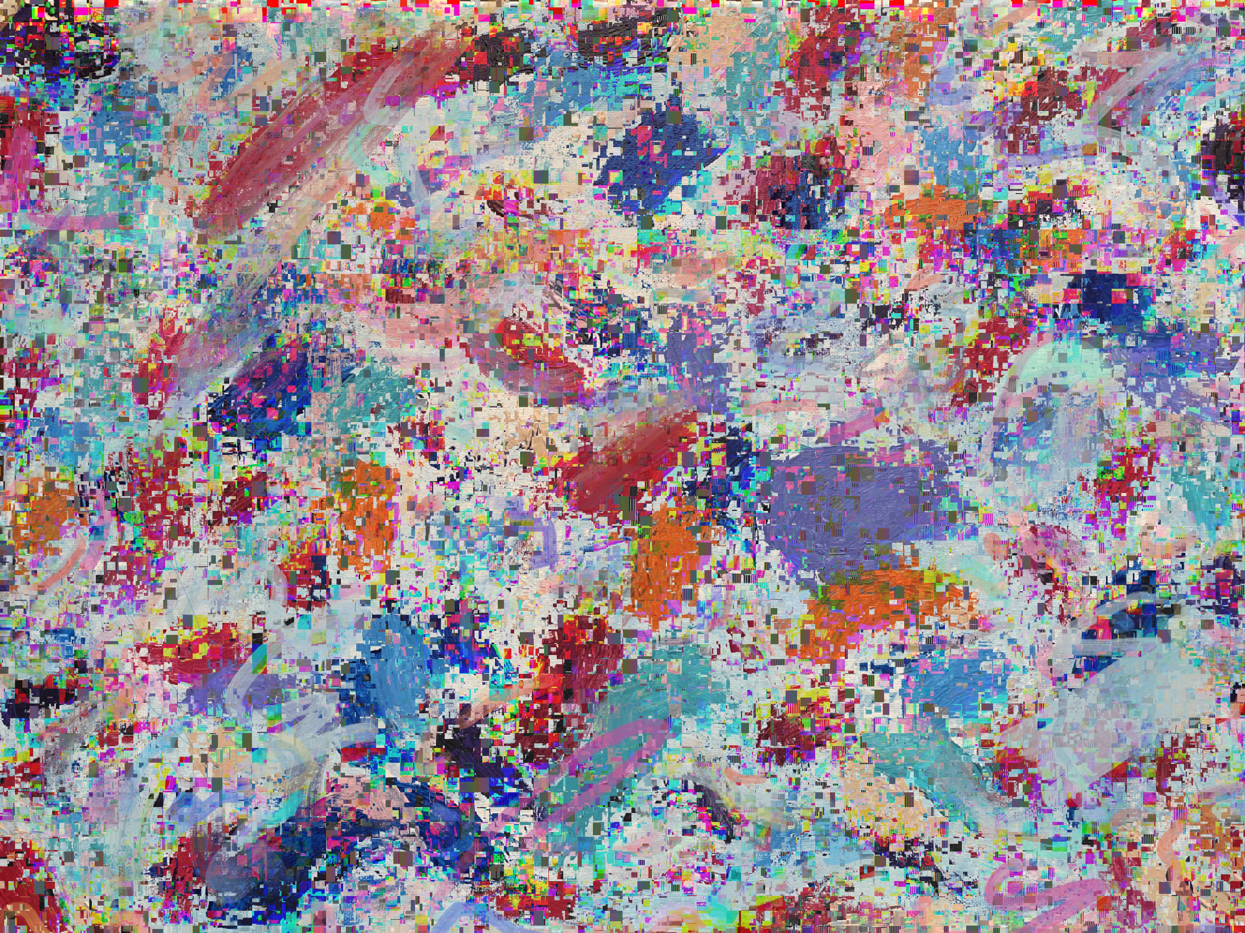 glitched feelings