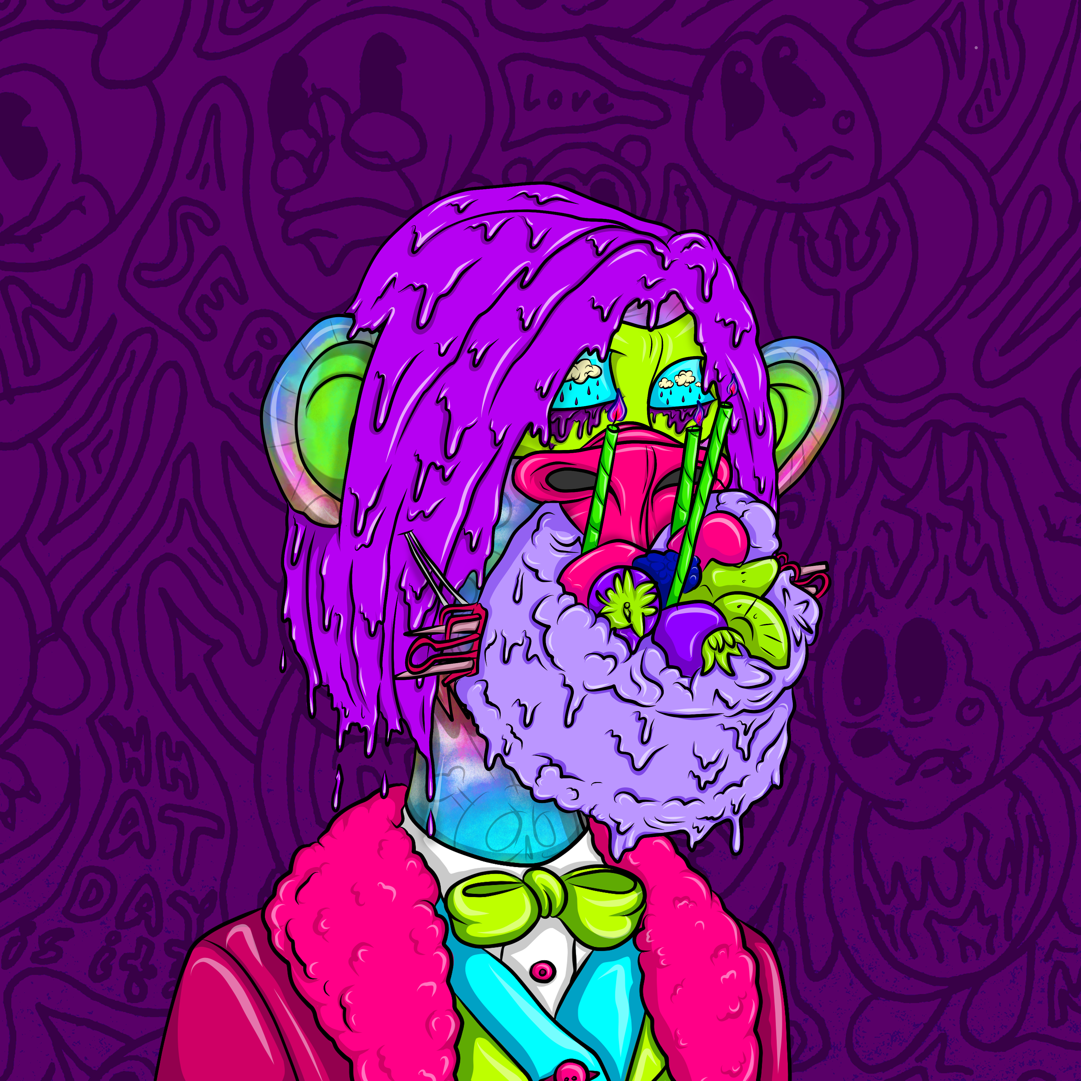 Caked Apes #3330
