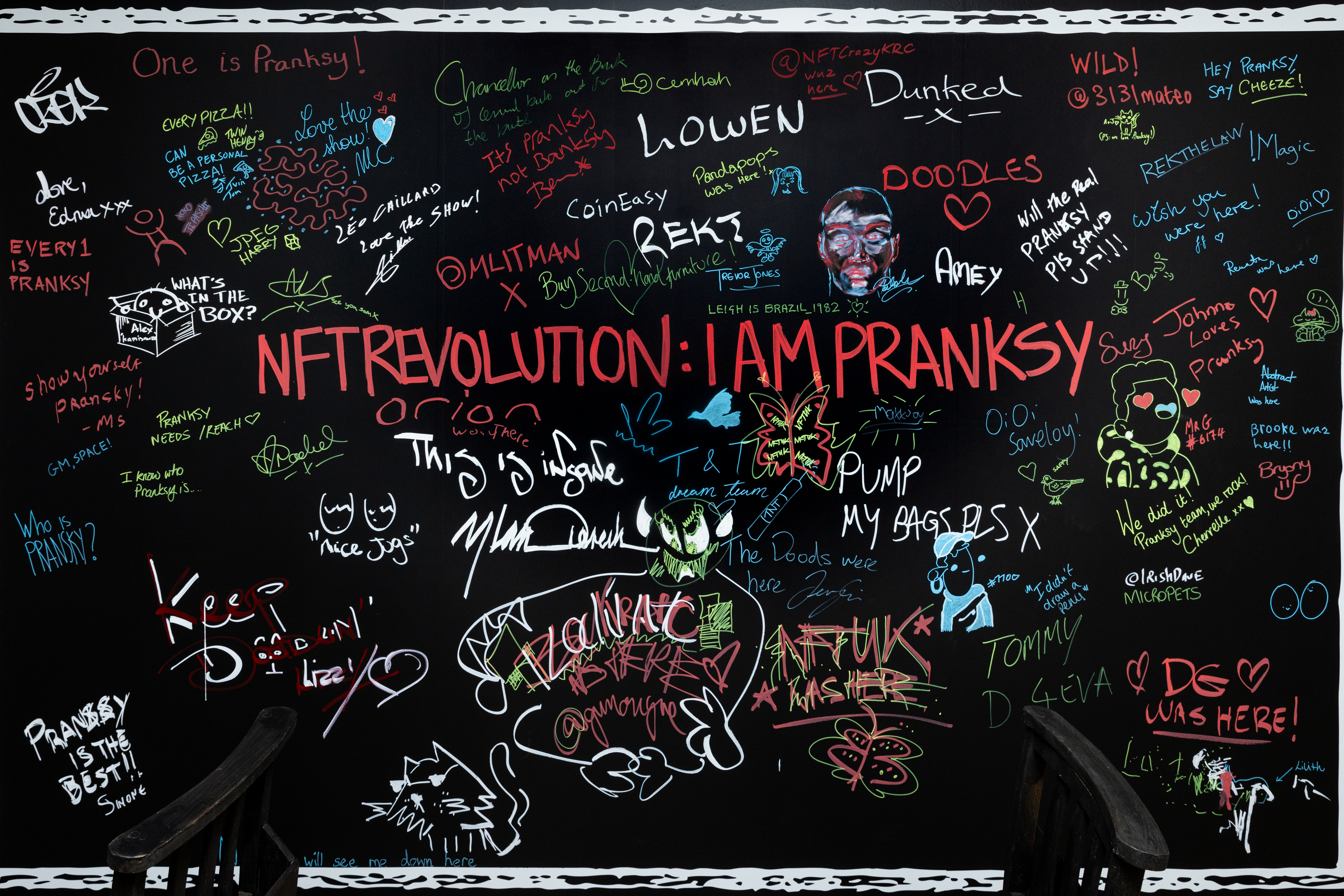 NFT REvolution: I Am Pranksy #66