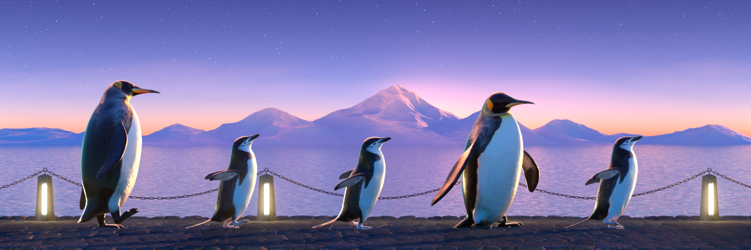 Five Penguins #1605