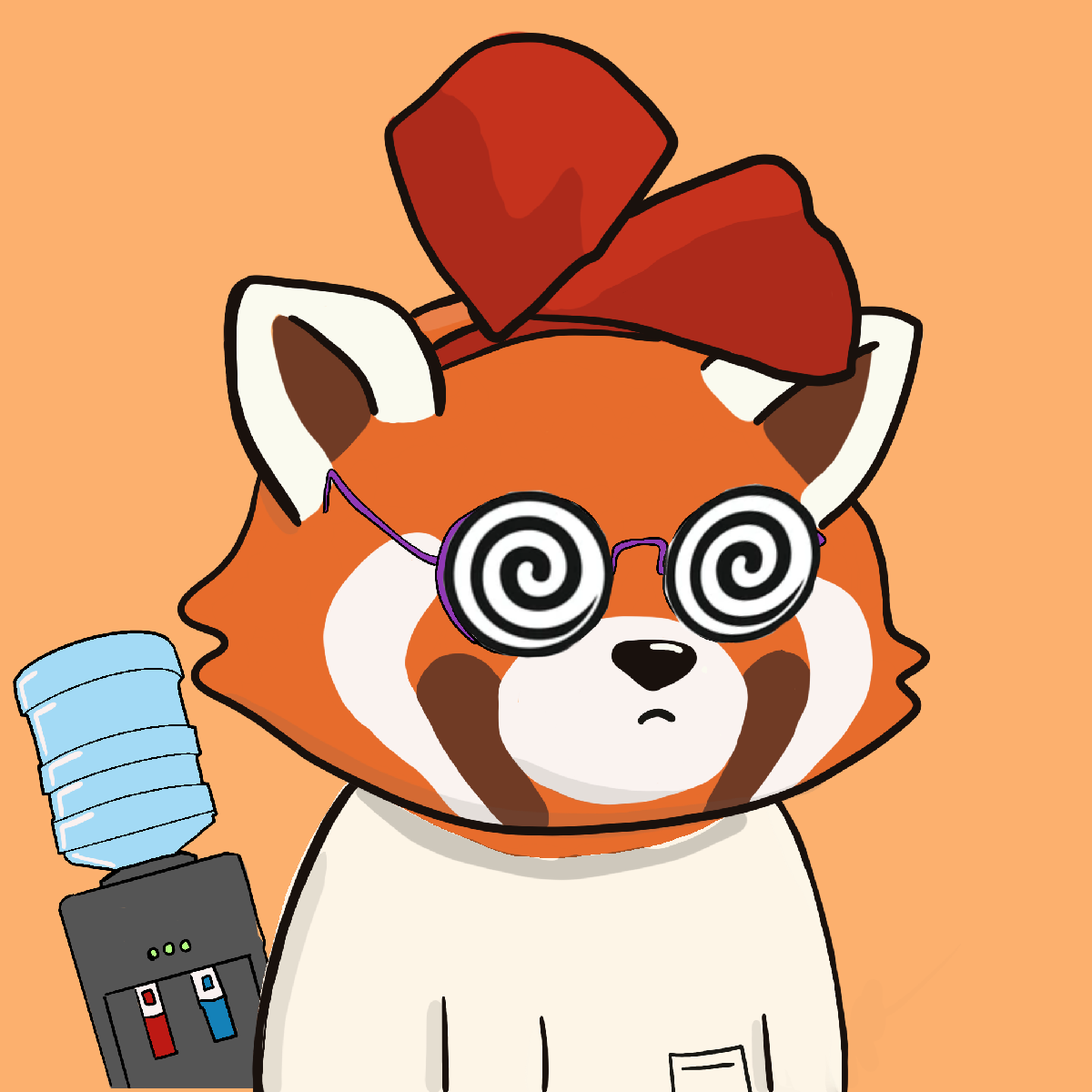 Okay Red Panda #7128