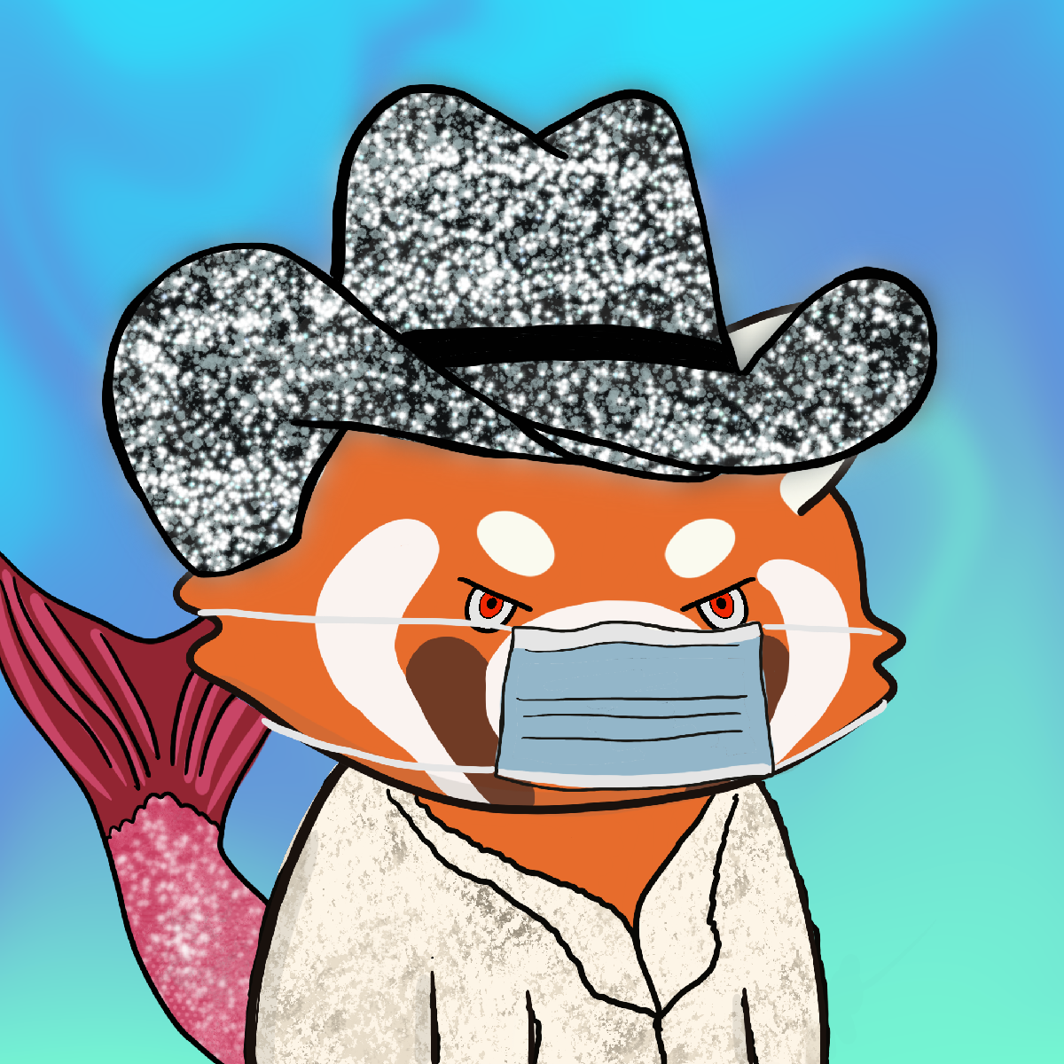 Okay Red Panda #6762