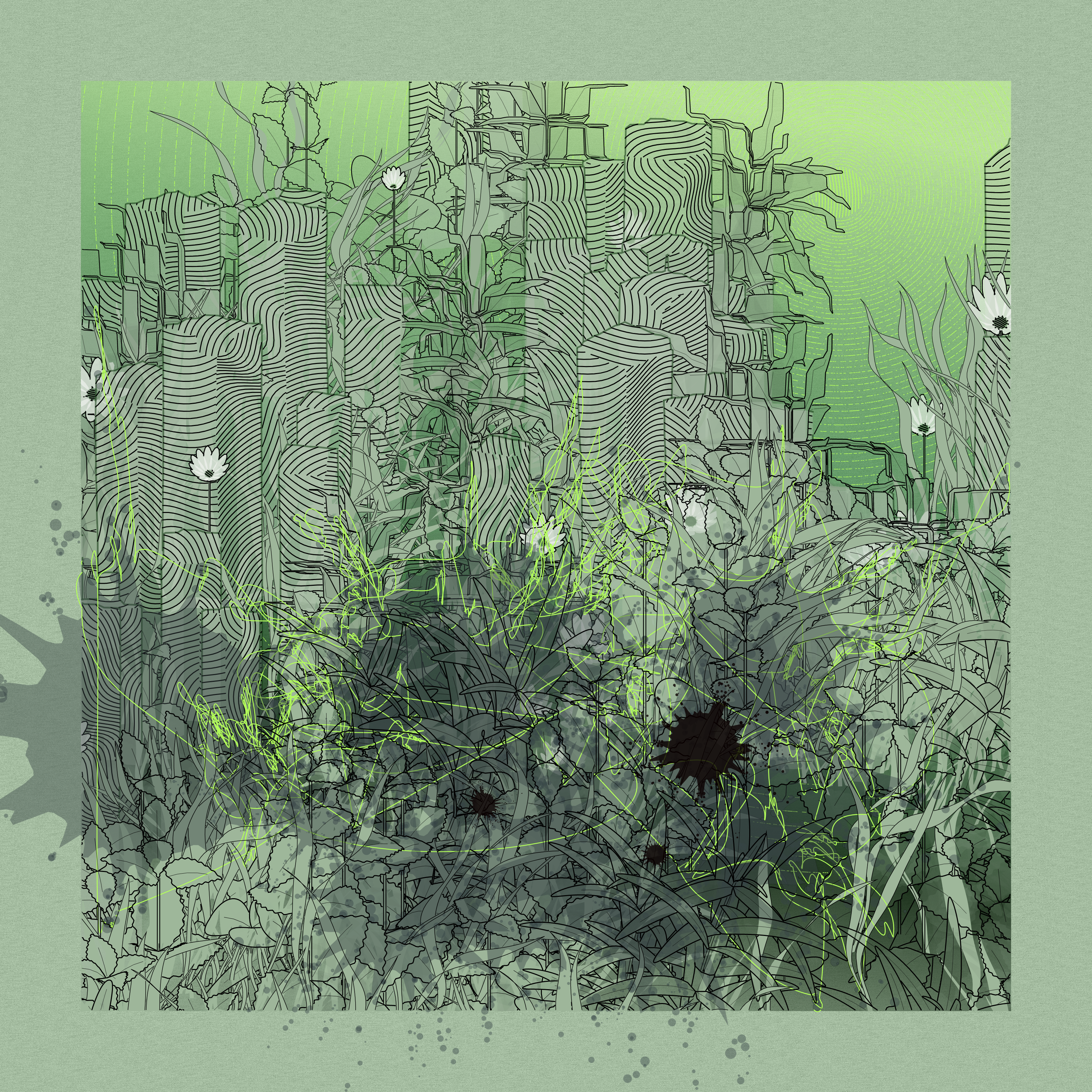 Landscape with Carbon Capture #9831