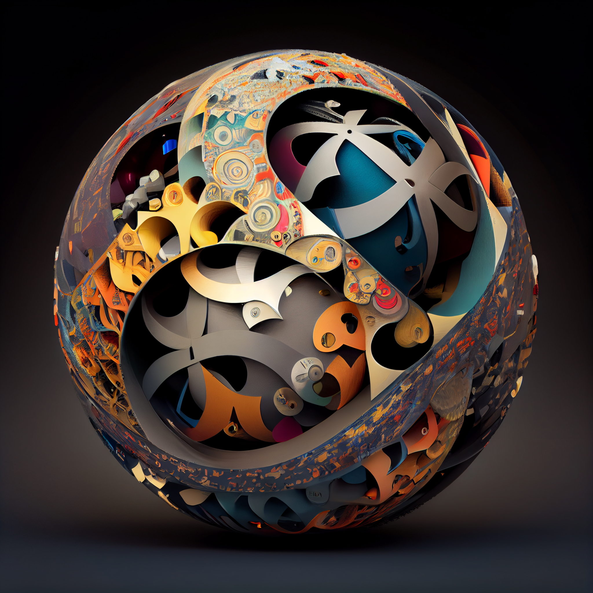 Riemann Spheres: between Mathematics and Art. #46