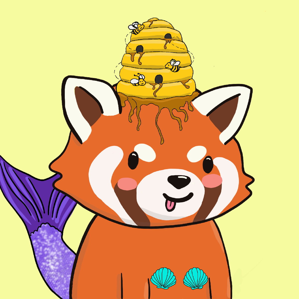 Okay Red Panda #7127