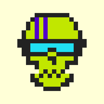 Cyber CryptoSkull #1602