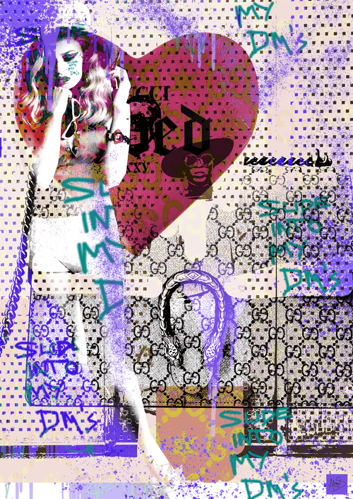 SLIDE INTO MY DM'S - TOKEN 2 — Miss AL Simpson, Scottish cryptoartist