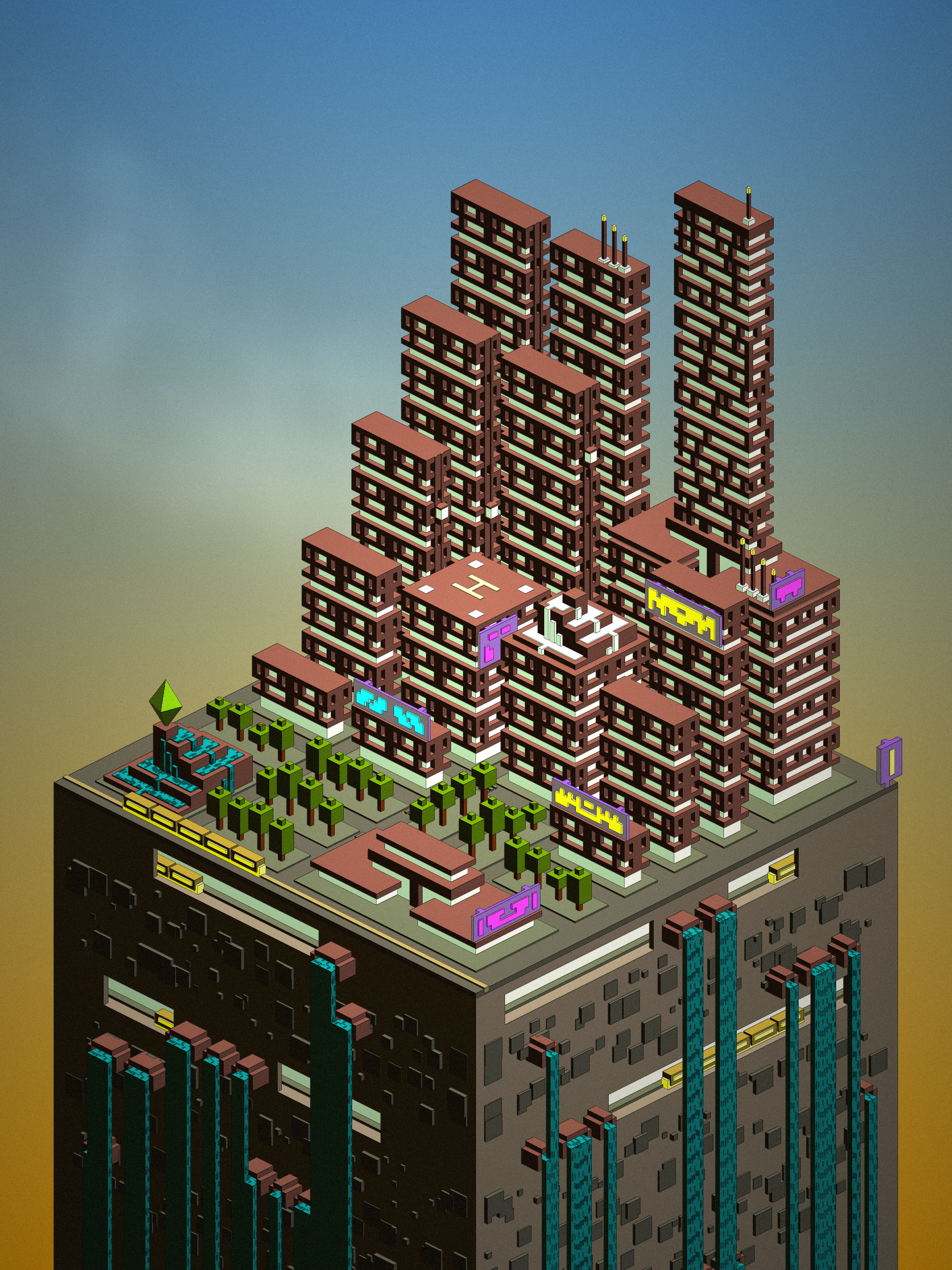 Metropixeland #1