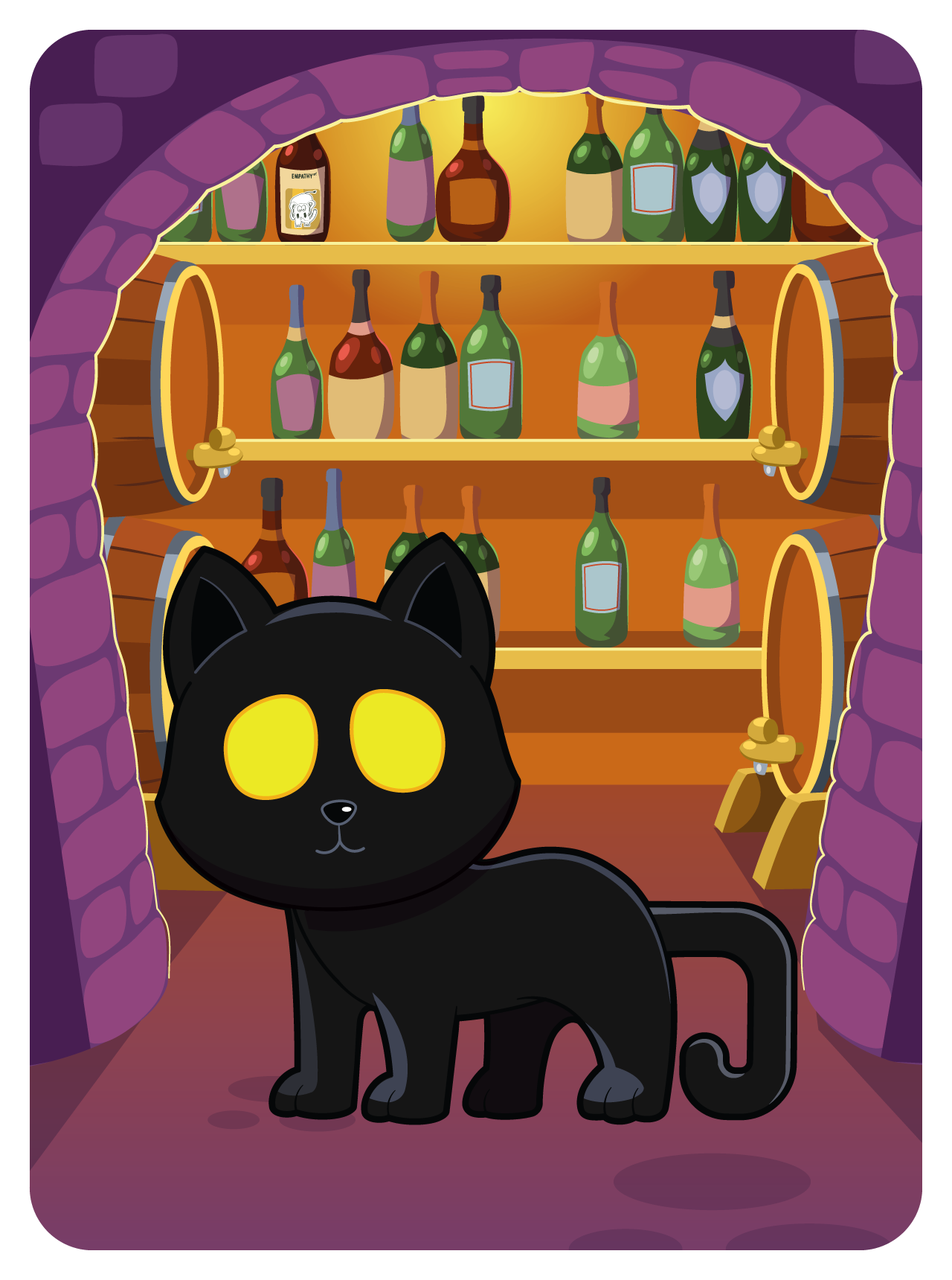 Very, Very, Very, Very, Lucky Black Cat #10551