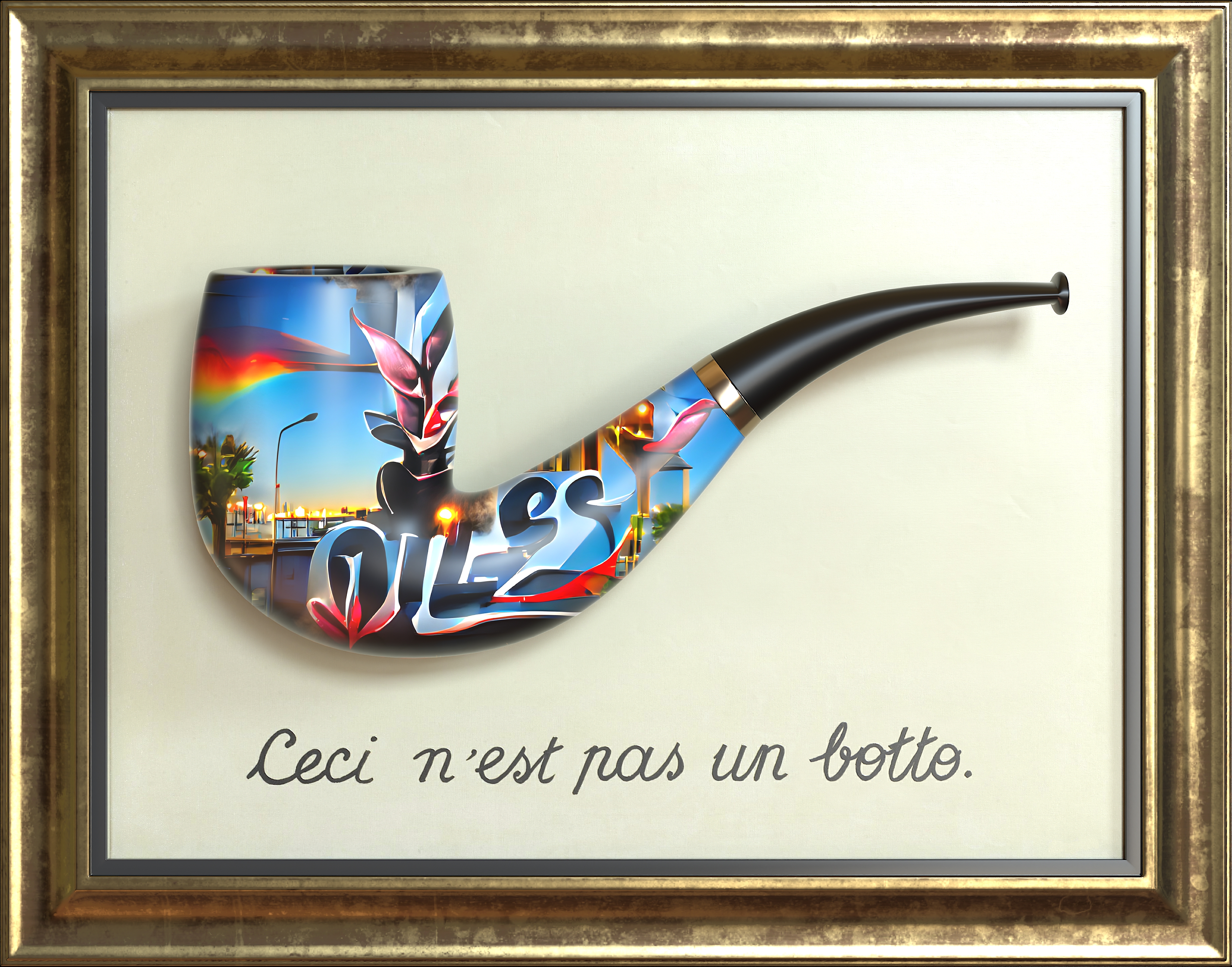 Aslant Welcome Pipe