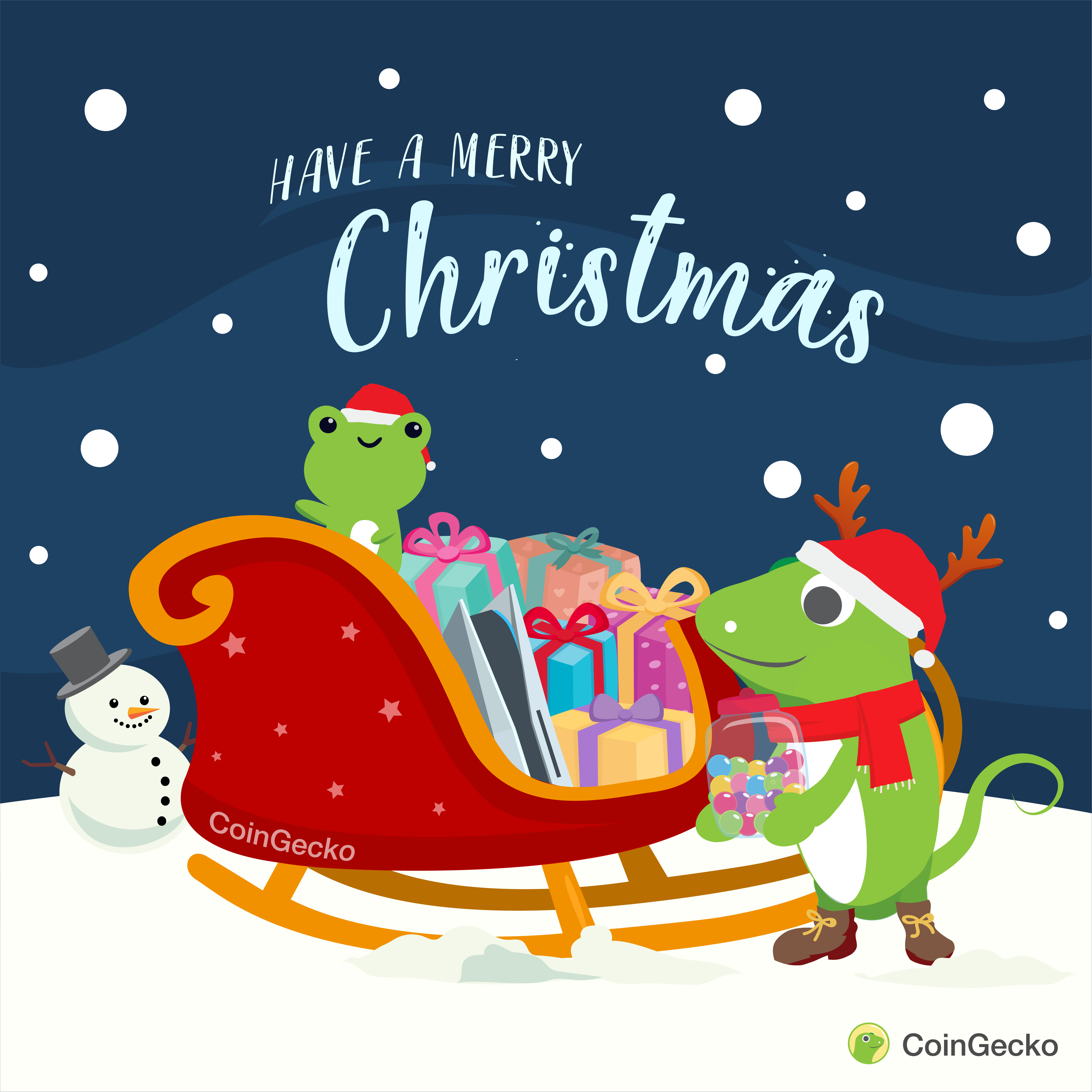 CoinGecko Christmas 2020 – SantaGecko