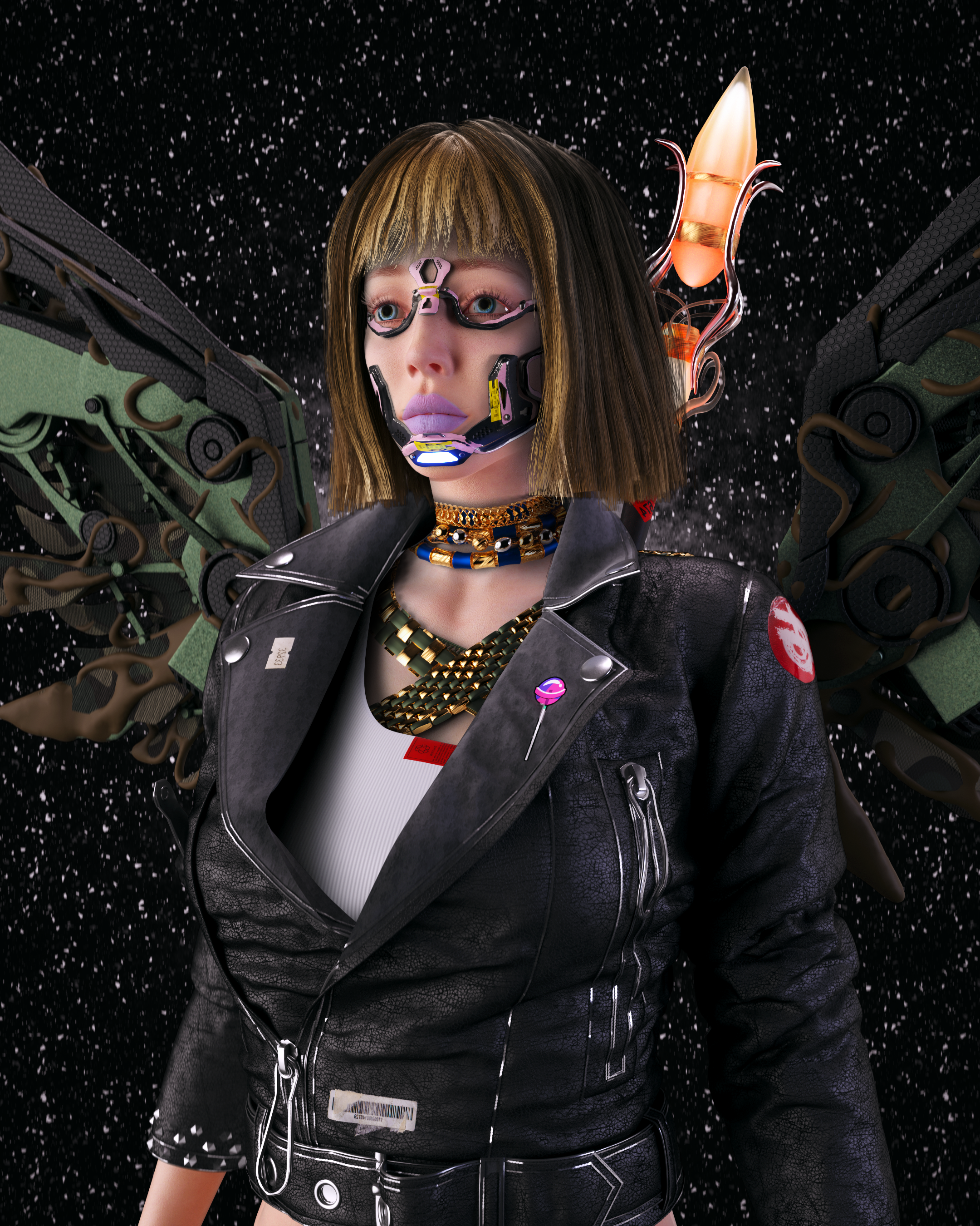 Cosmic Meta War Chicks #34