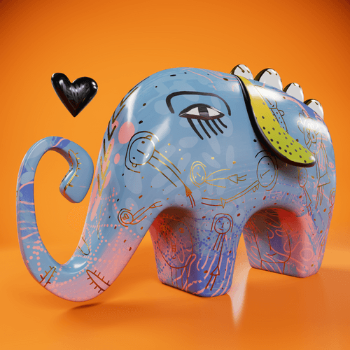 Miloverso Elephant #0680