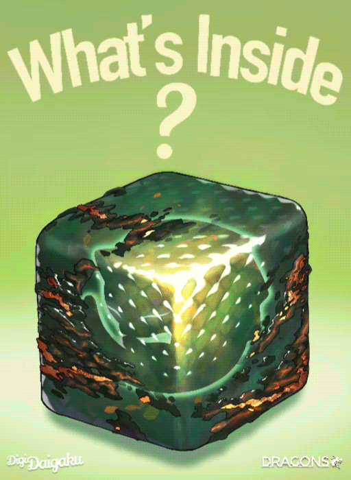 DigiDaigaku Dragon Eggs #6106 - Pre-Reveal