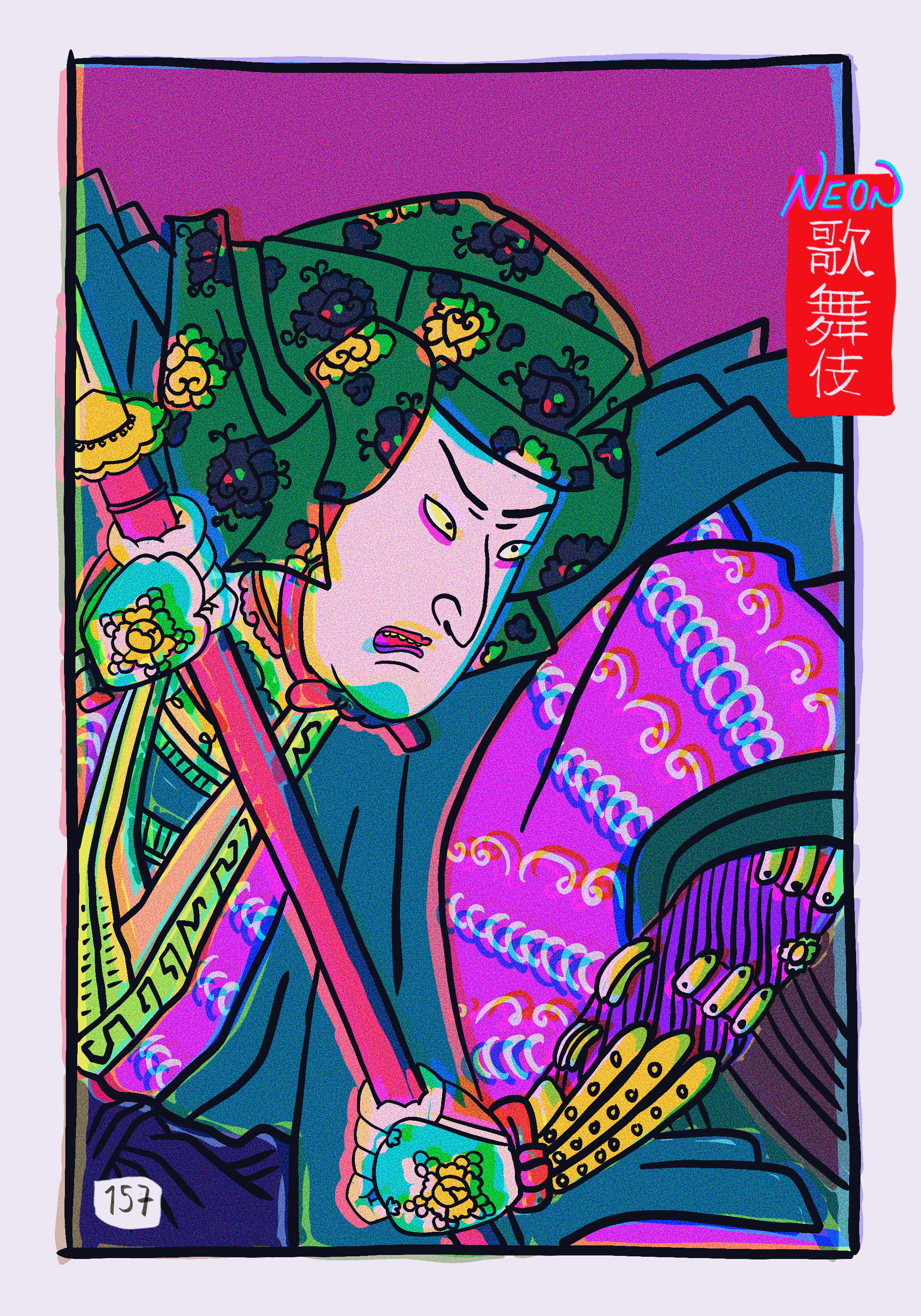 Neon Kabuki #157